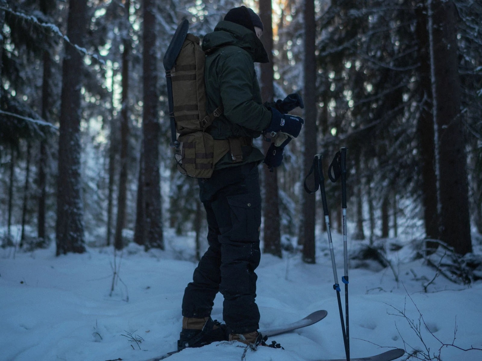 Savotta Askare Waist Bag 7 l - Brown