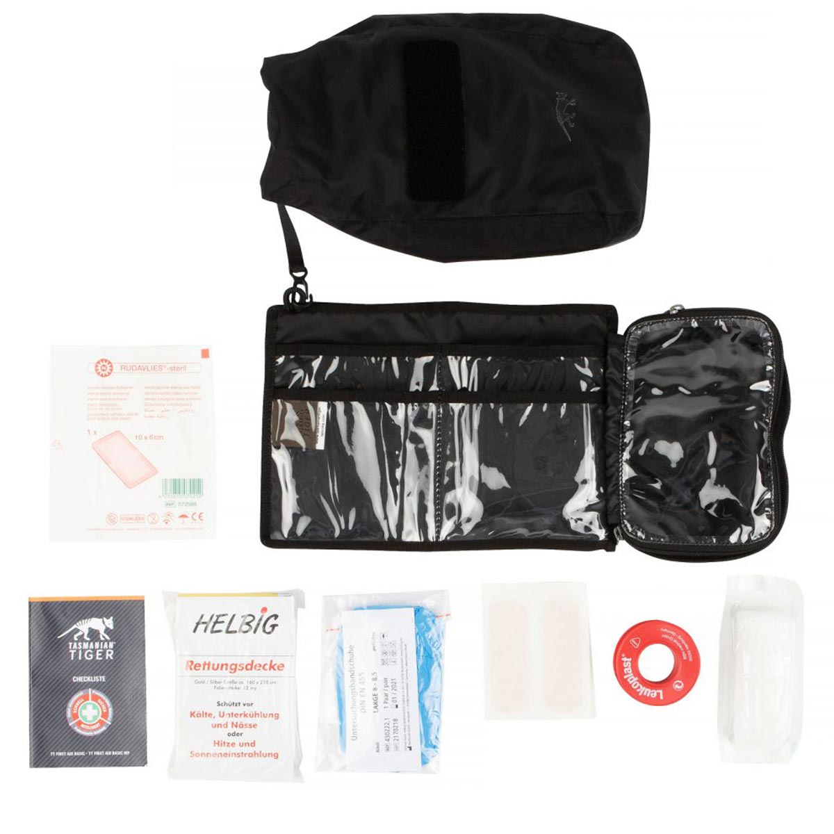 Tasmanian Tiger First Aid Kit Basic Waterproof Black