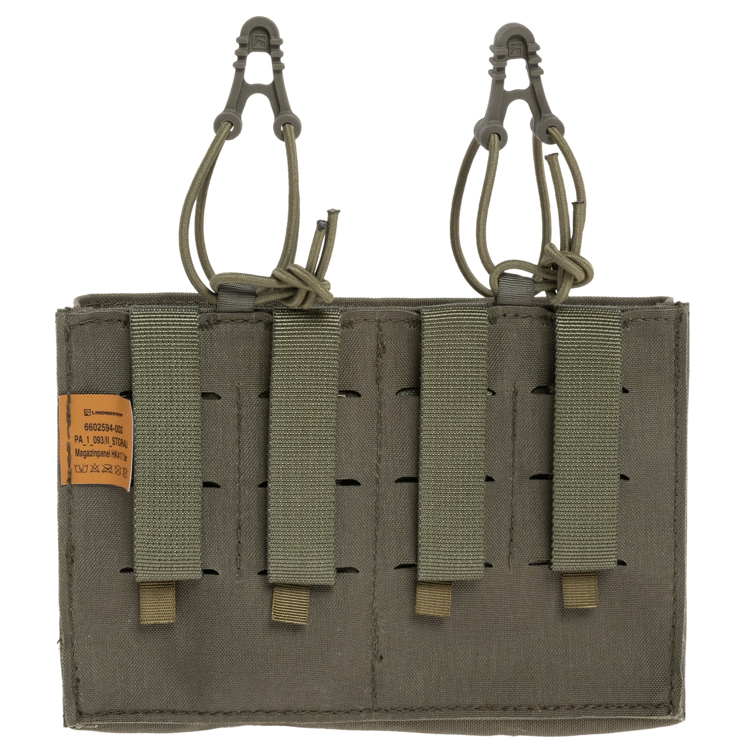 Lindnerhof Double PA093 Magazine Pouch - Stone Grey