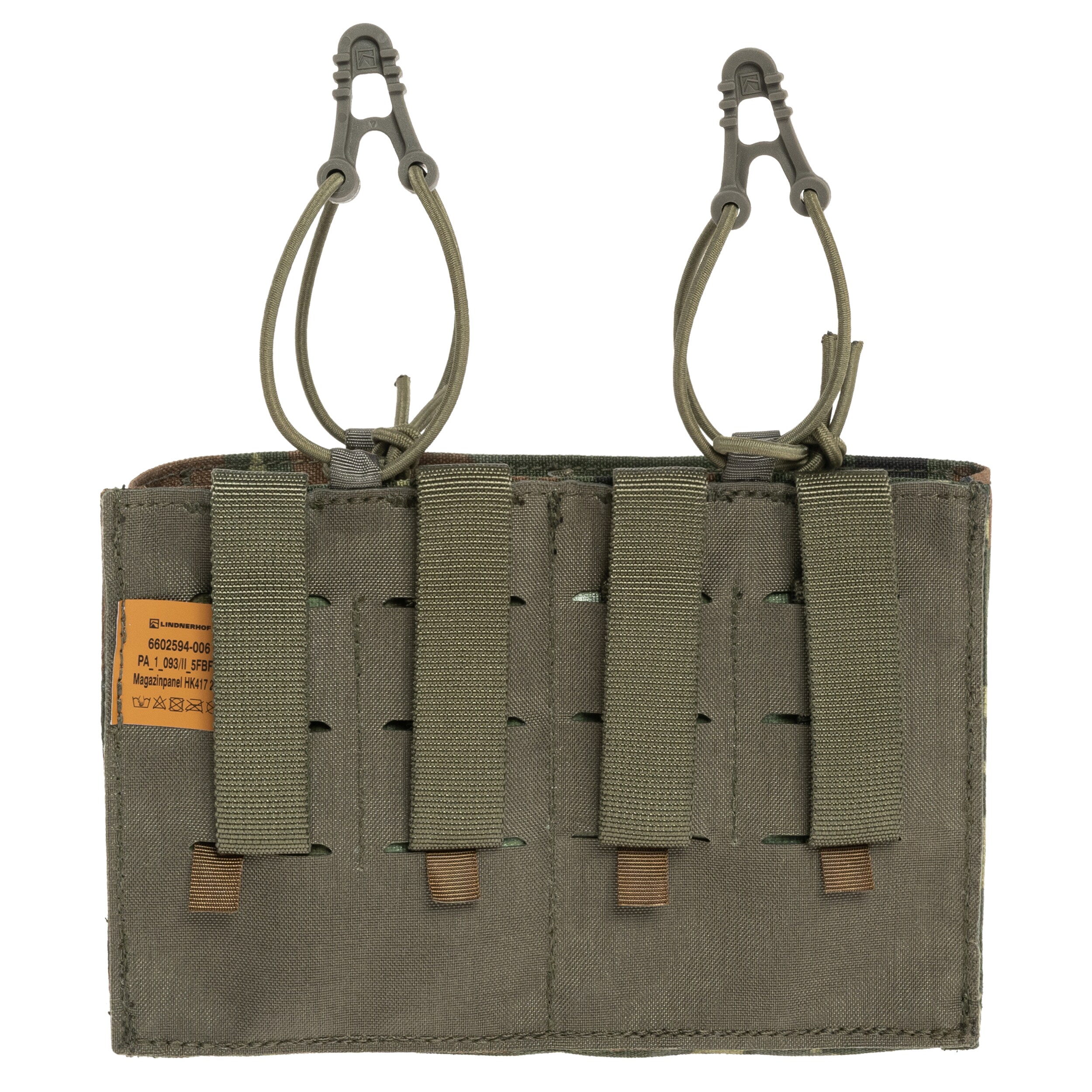 Lindnerhof Double PA093 Magazine Pouch - Flecktarn