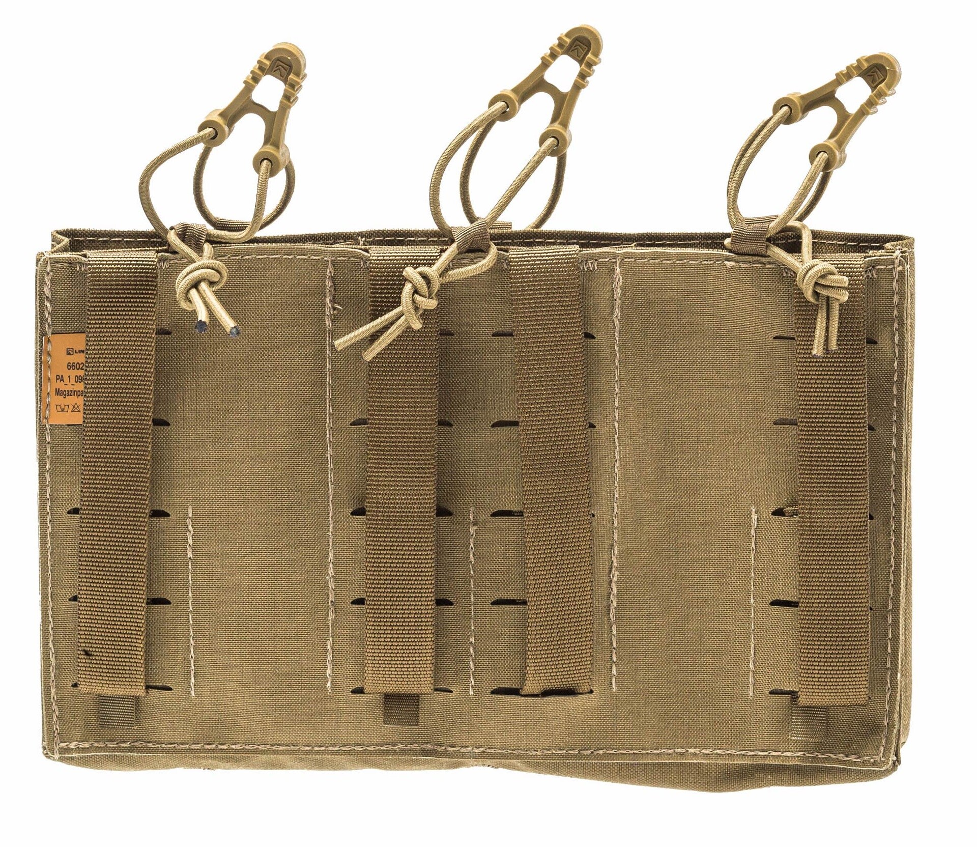 Lindnerhof Mag Panel X3 PA098/II Triple Pouch for 5.56 magazines - Coyote