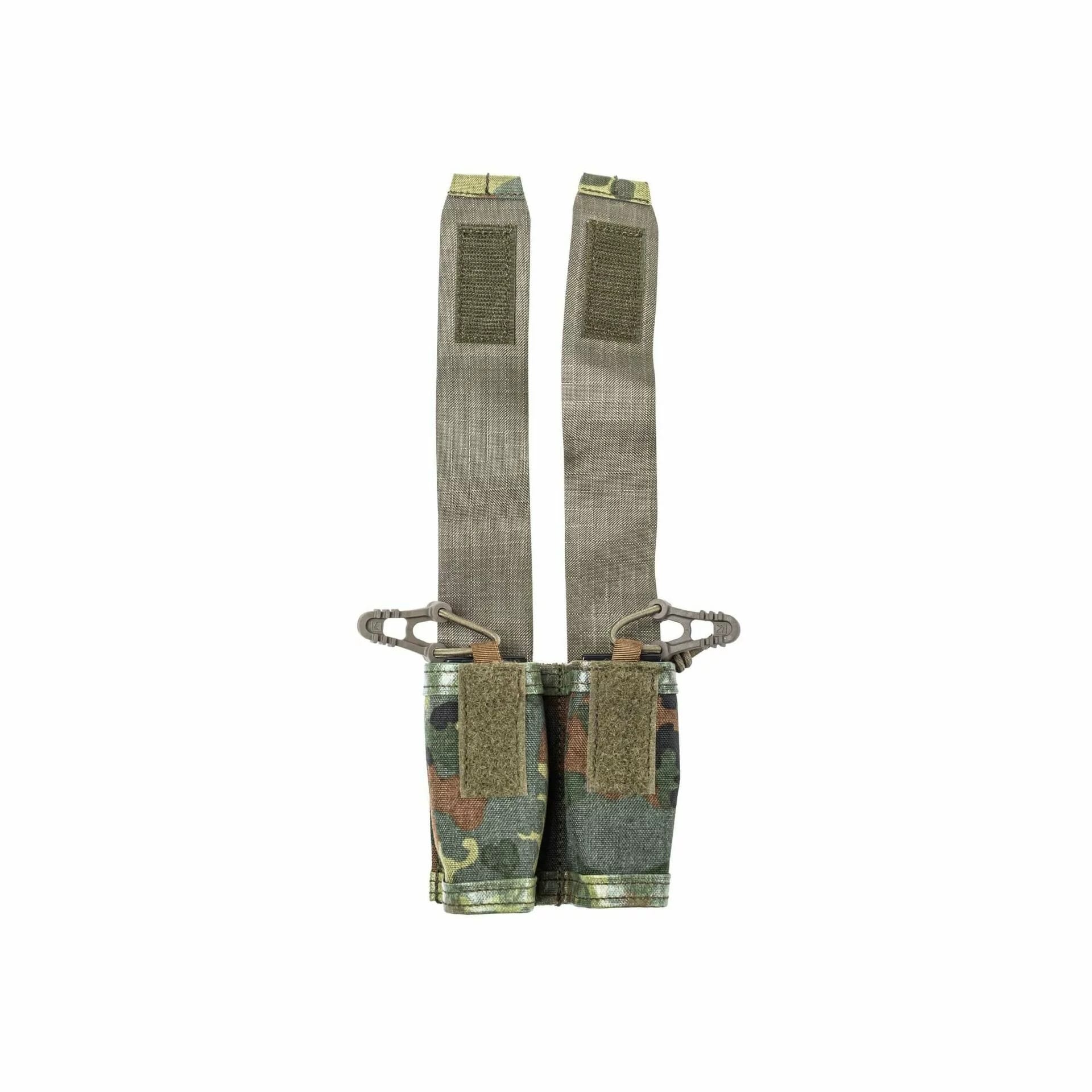 Lindnerhof MX762-2 Double Small Magazine Pouch - Flecktarn