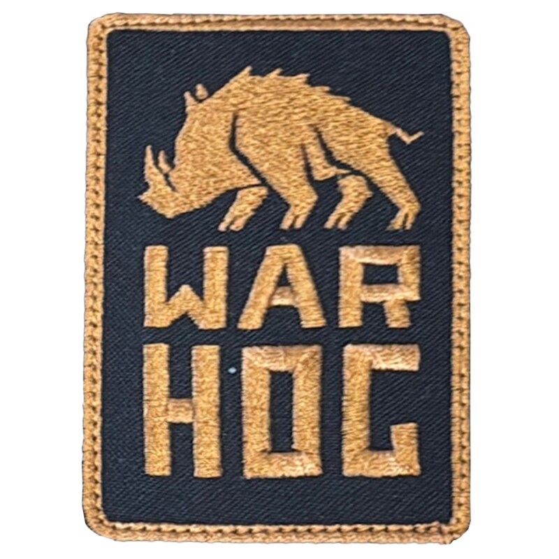 Wisport War Hog Patch - Black