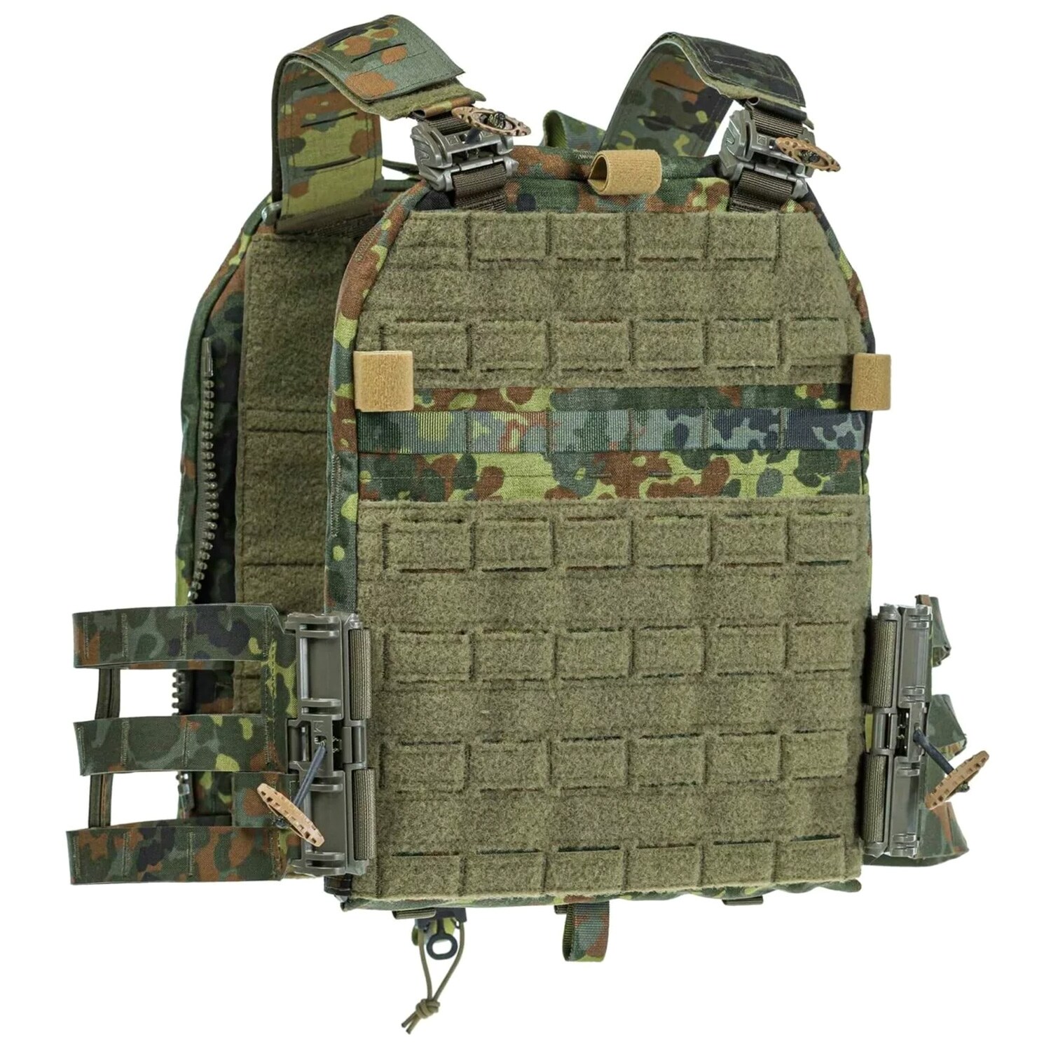 Lindnerhof Plate Carrier LT042/2 Tactical Vest - Flecktarn