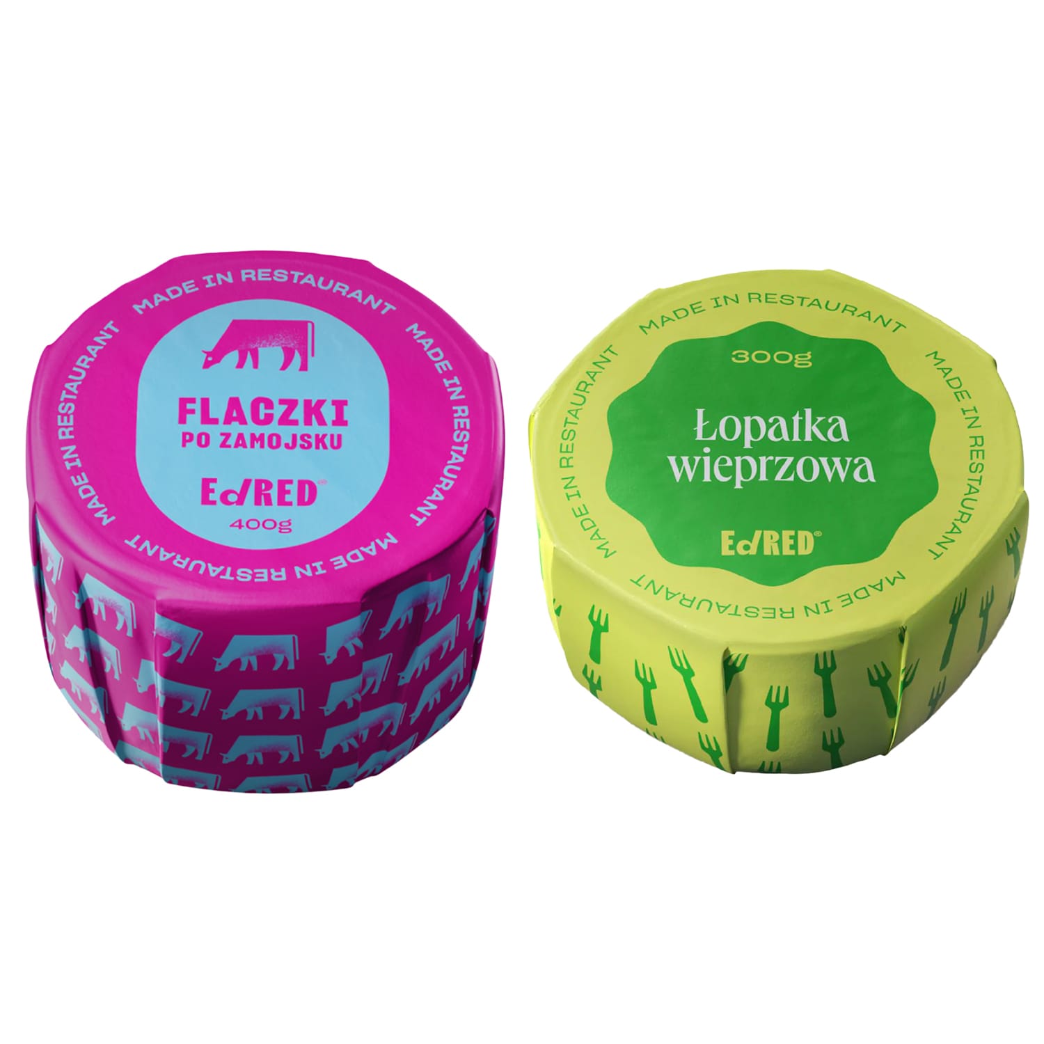 Ed Red Canned Food - Zamość-style tripe 400 g, Pork shoulder 300 g