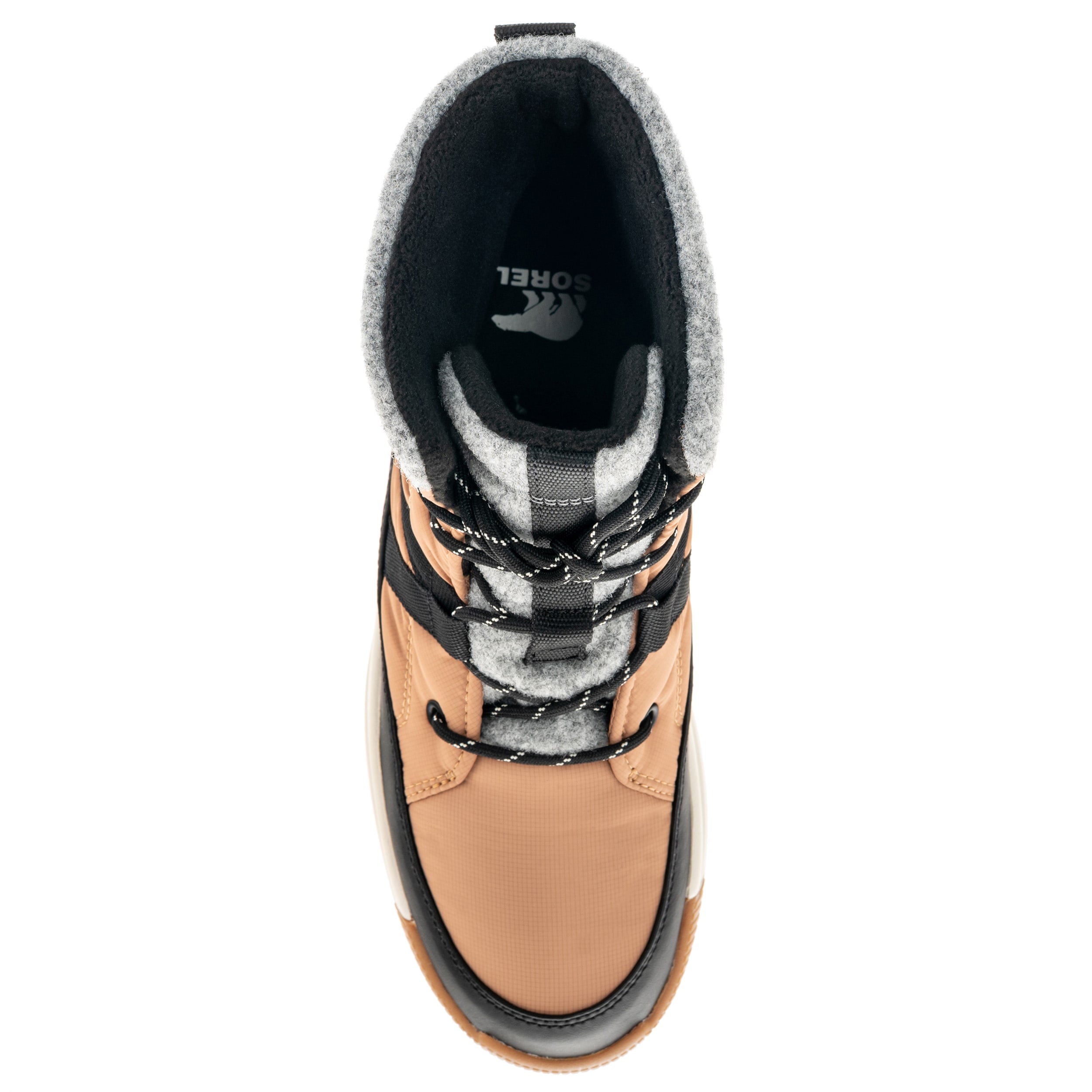 Sorel Whitney III Mid Waterproof Women's Boots - Tawny Buff/Black