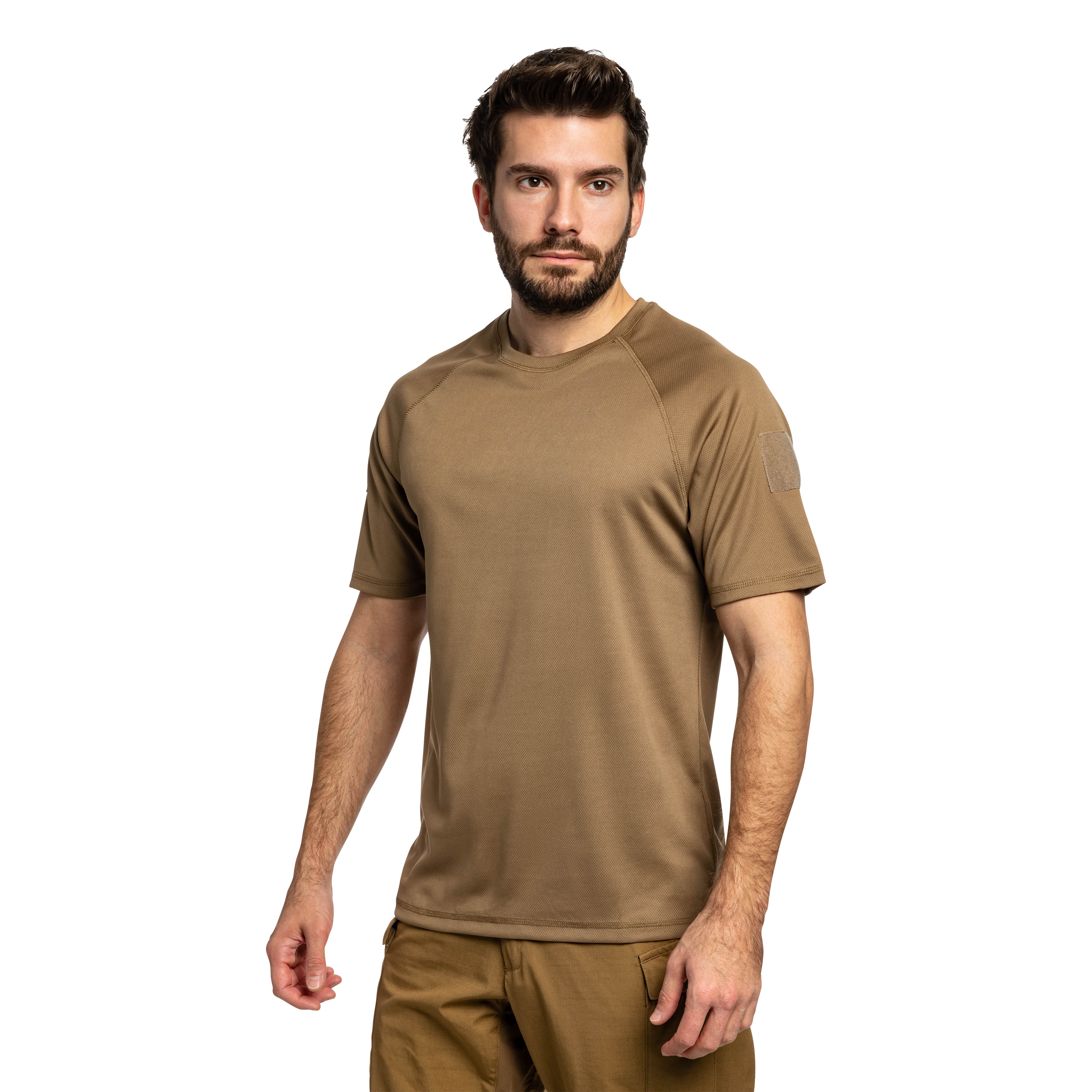 Brandit QuickDry Short Sleeve T-shirt - Camel