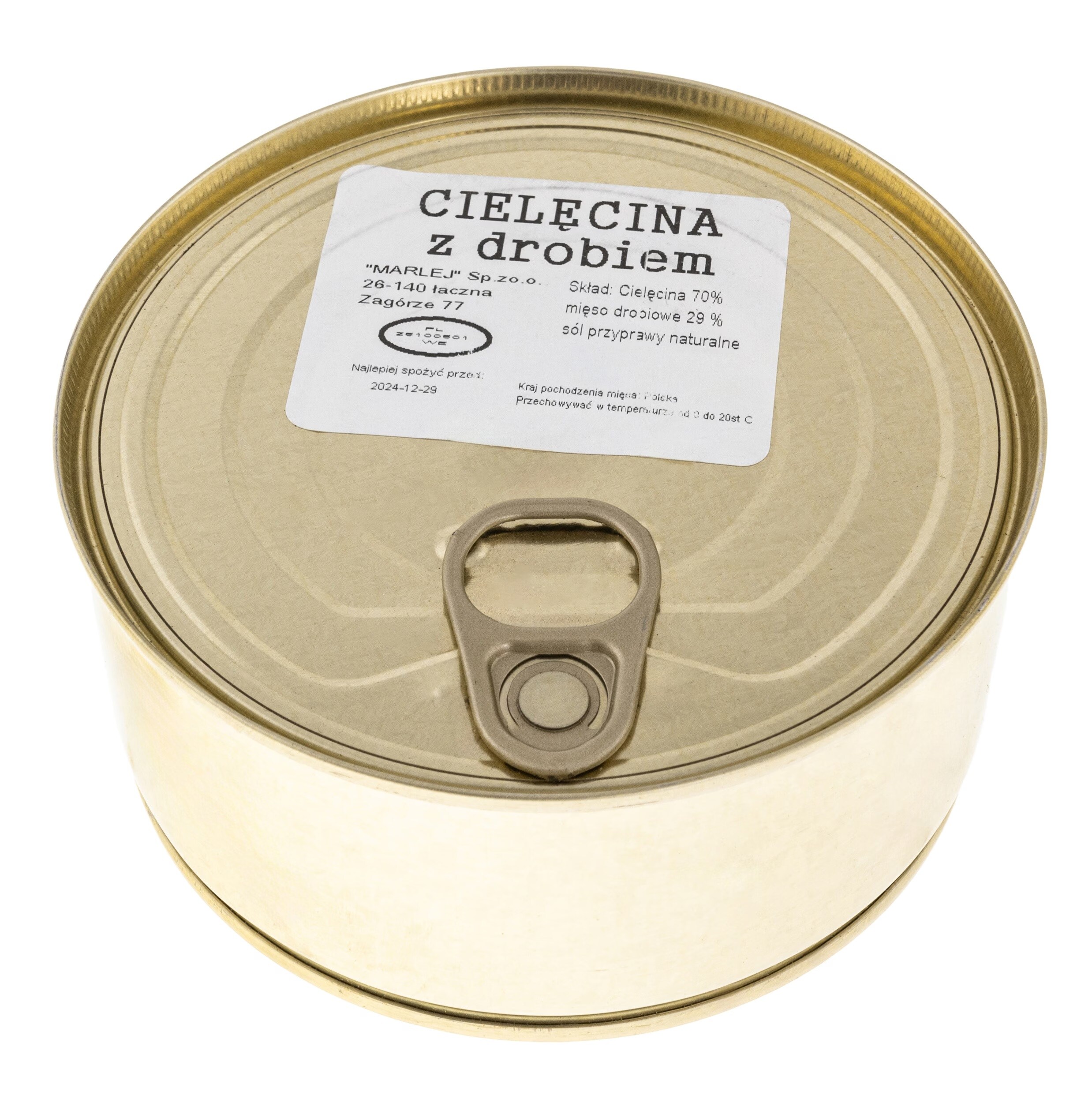 Marlej Canned Food - Turkey meat only 300 g, Veal with poultry 300 g