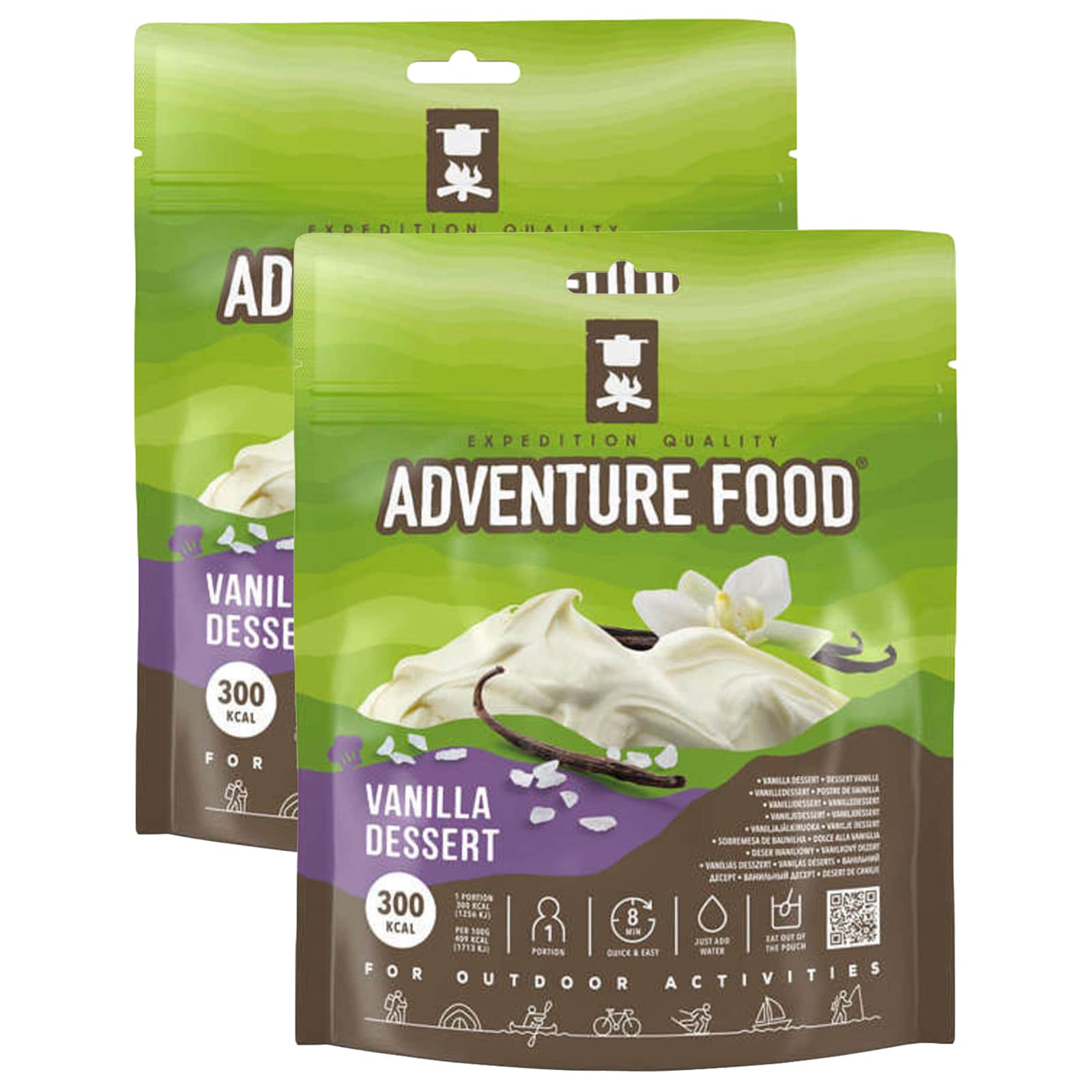 Adventure Food Freeze-Dried Food Vanilla Dessert 73 g - 2 pcs.
