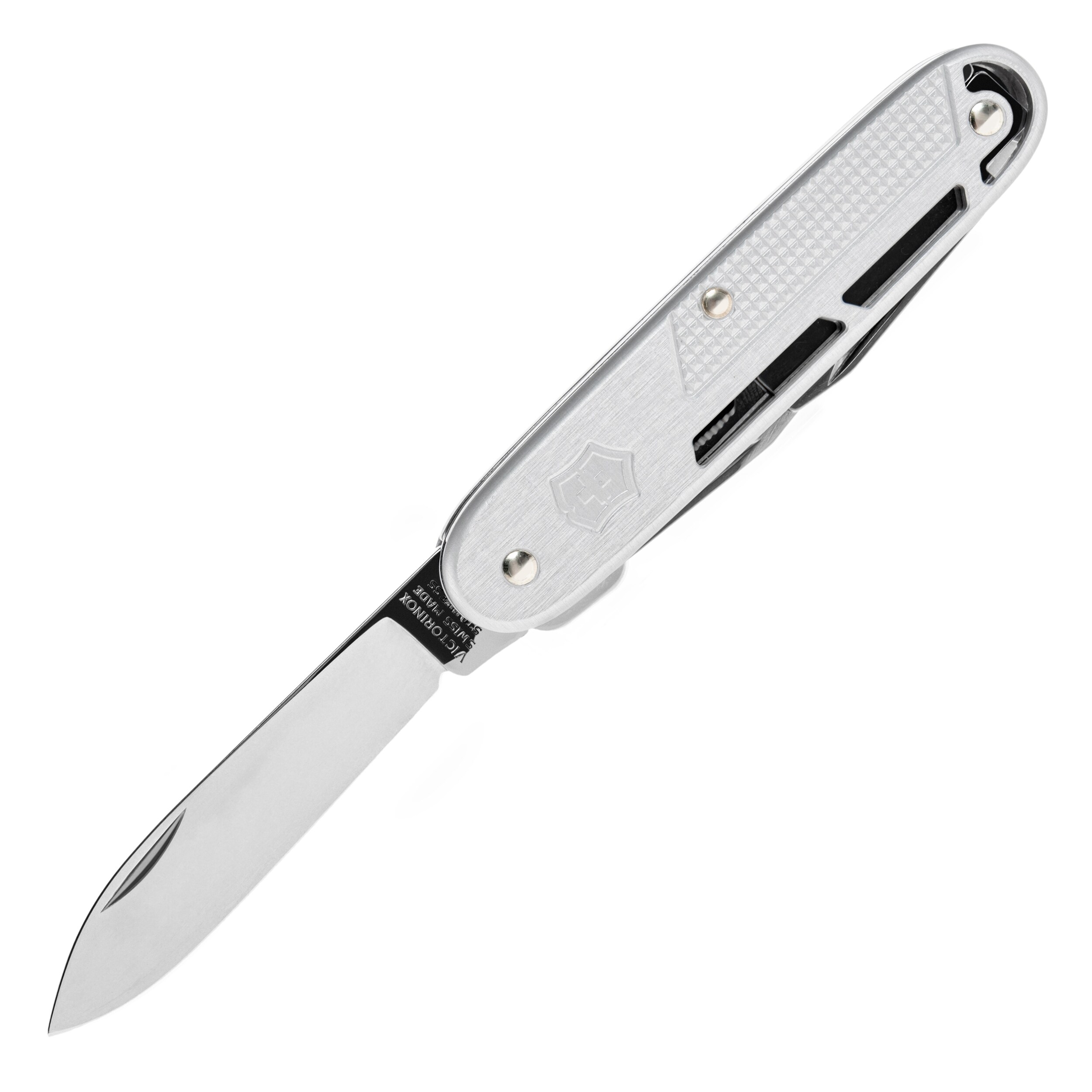 Victorinox Alox Refined Synergy Pocket Knife - Silver