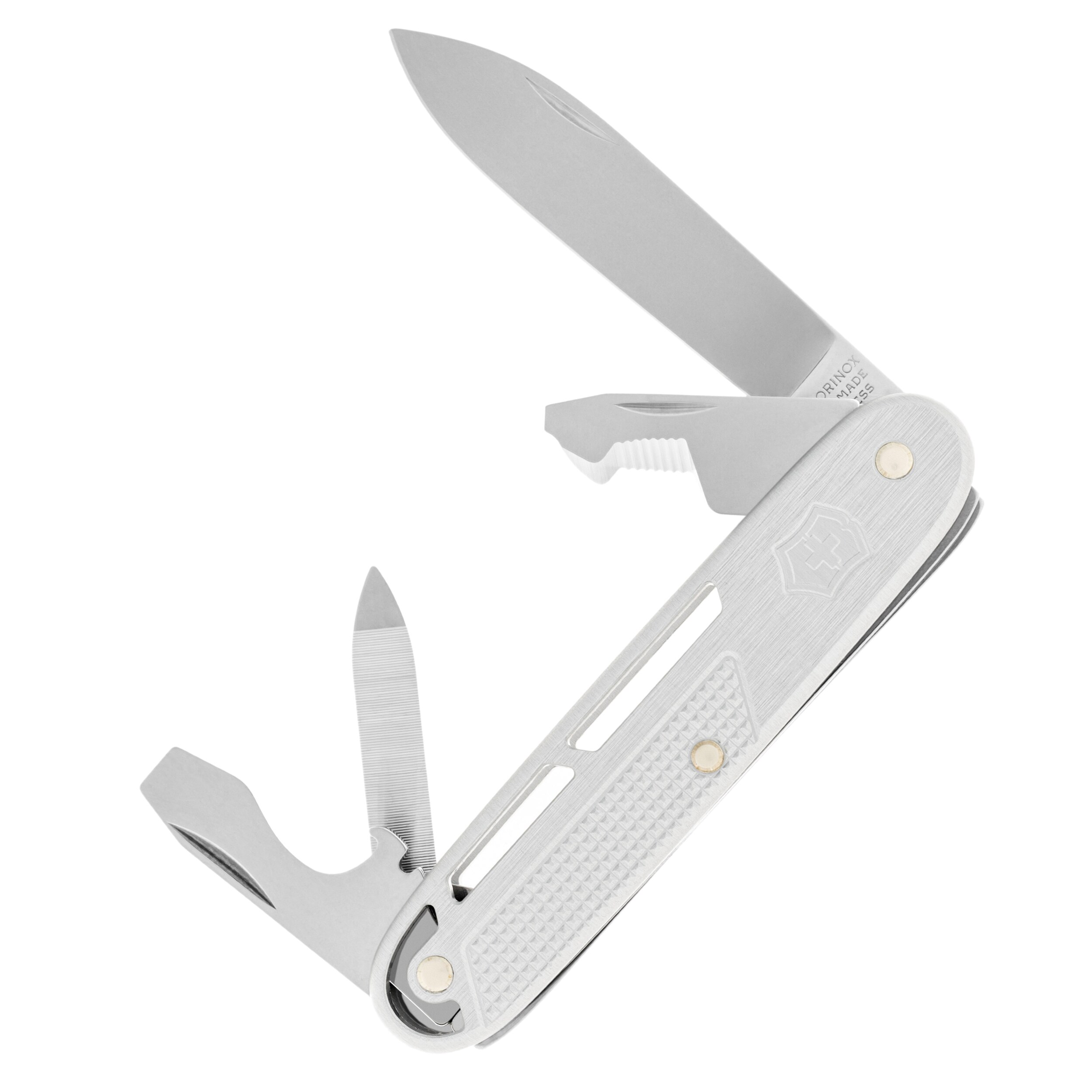 Victorinox Alox Refined Synergy Pocket Knife - Silver