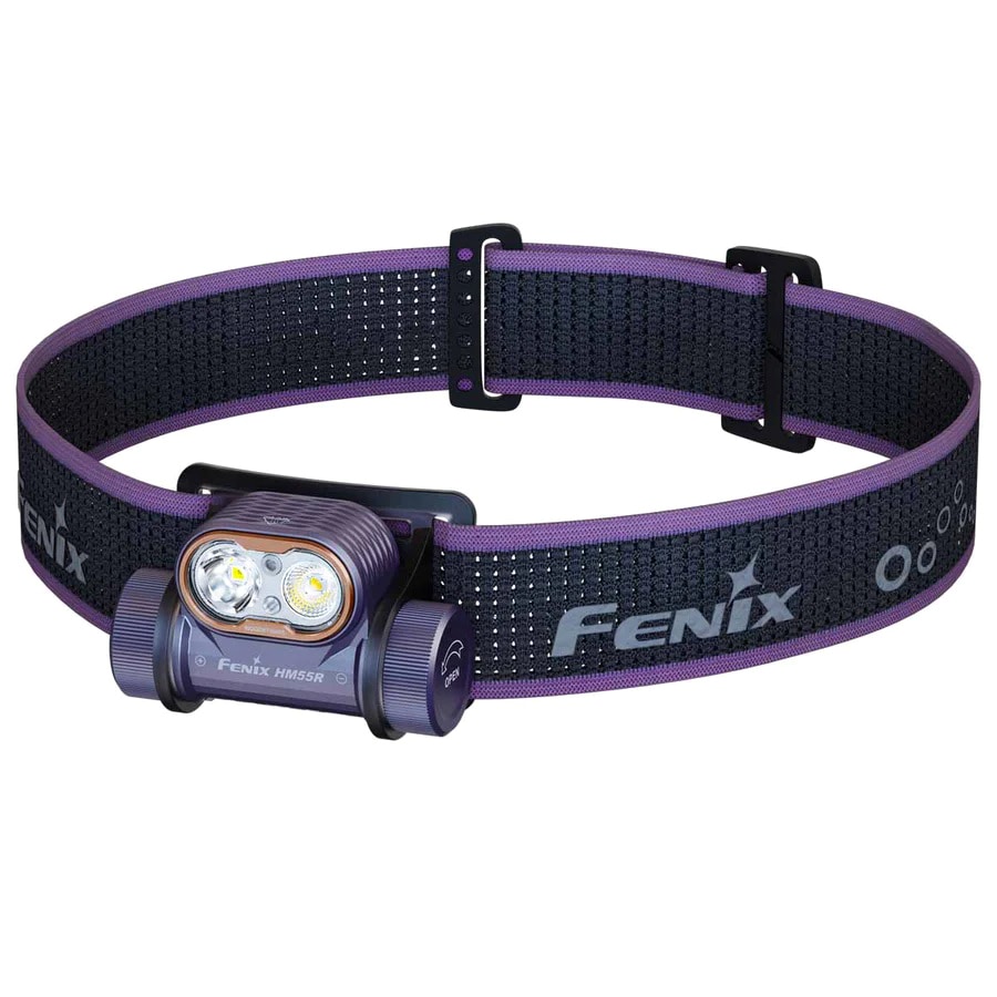 Fenix HM55R Head Torch Dark Purple - 1200 lumens