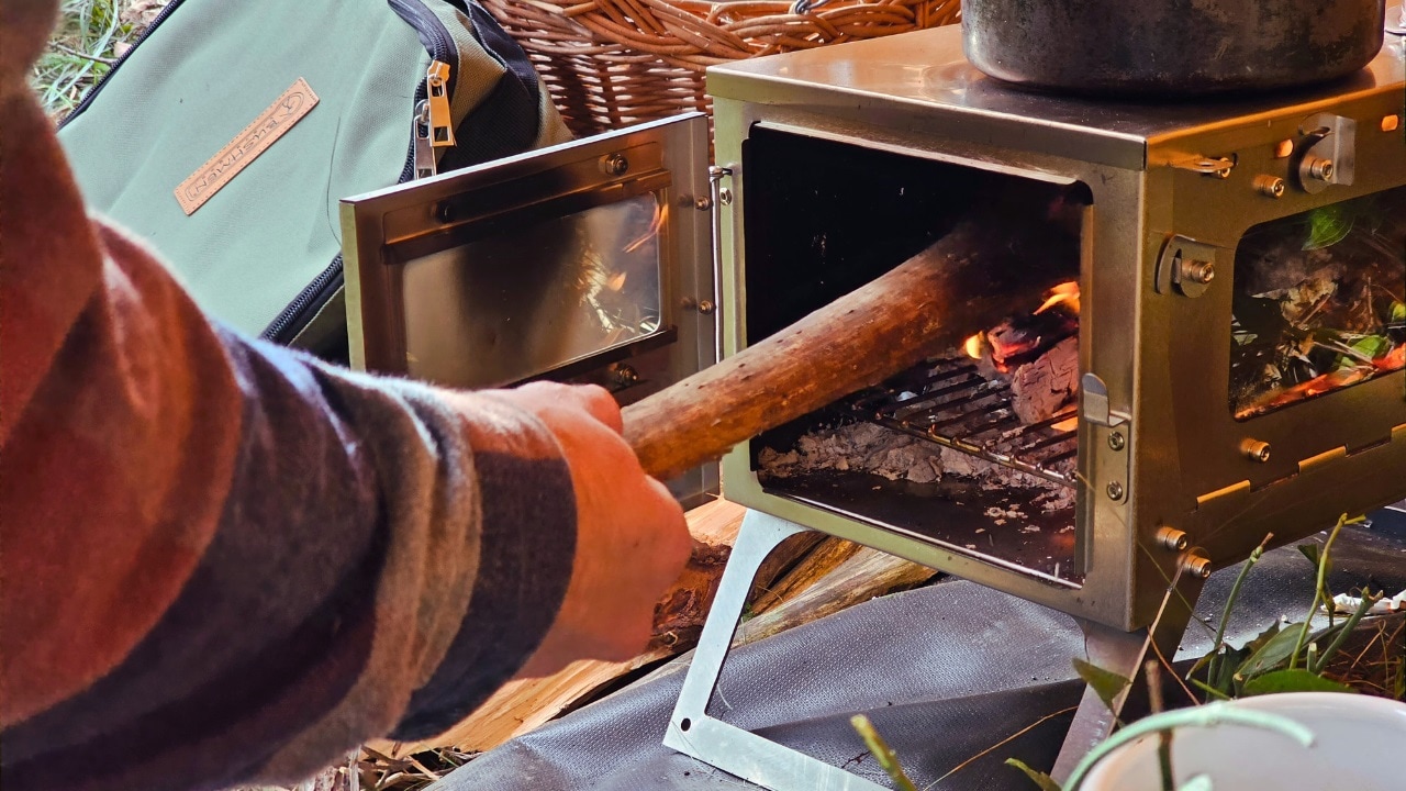 Bushmen Fastfold S2WT Titanium Folding Stove