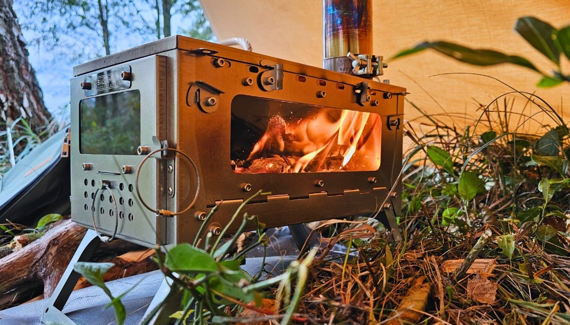 Bushmen Fastfold S2WT Titanium Folding Stove