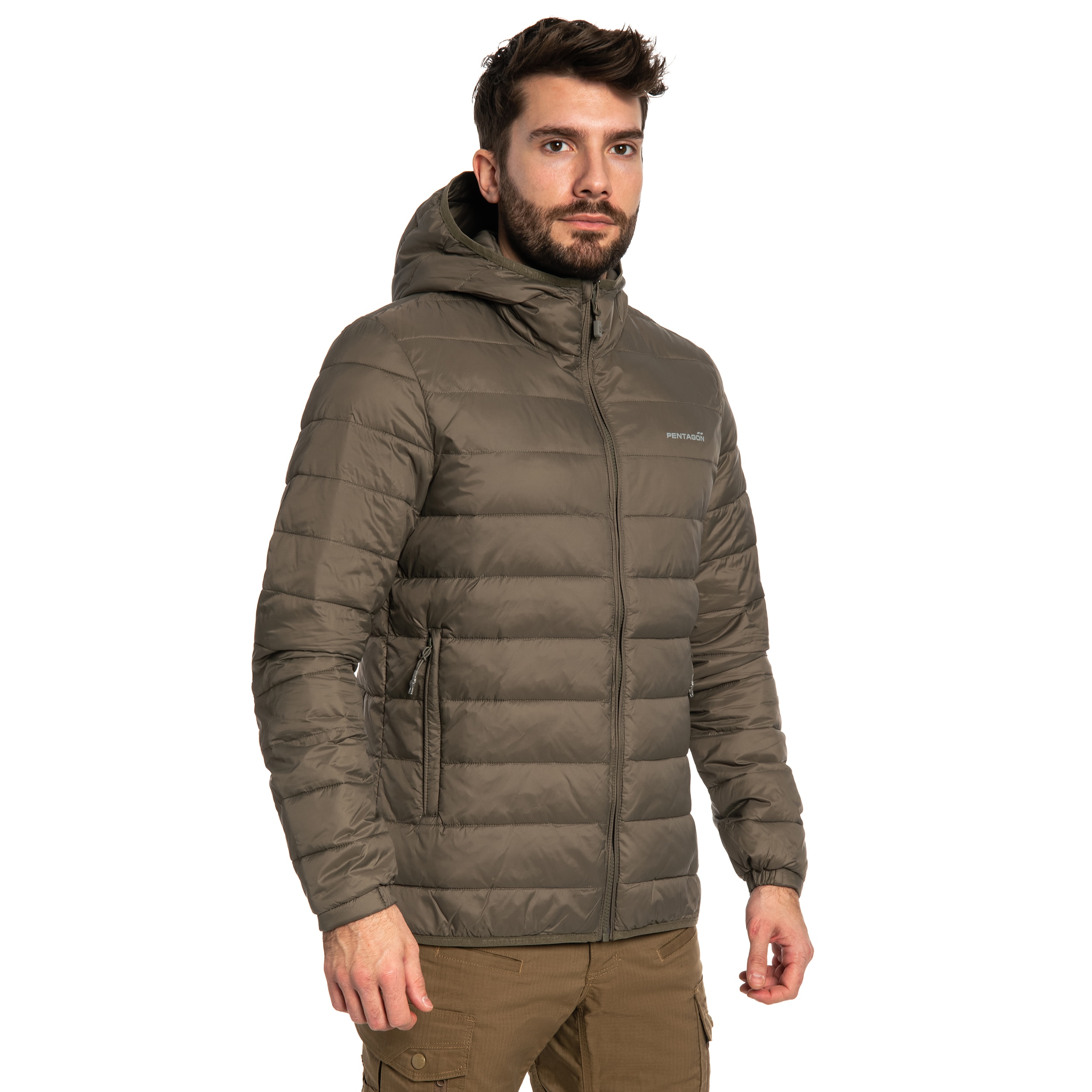 Pentagon Aurora 2.0 Puffer Hooded Jacket - RAL7013