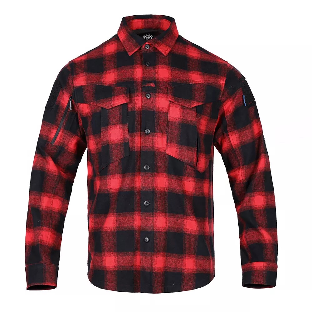 Emerson Gear Blue Label Longicorn Shirt - Black/Red