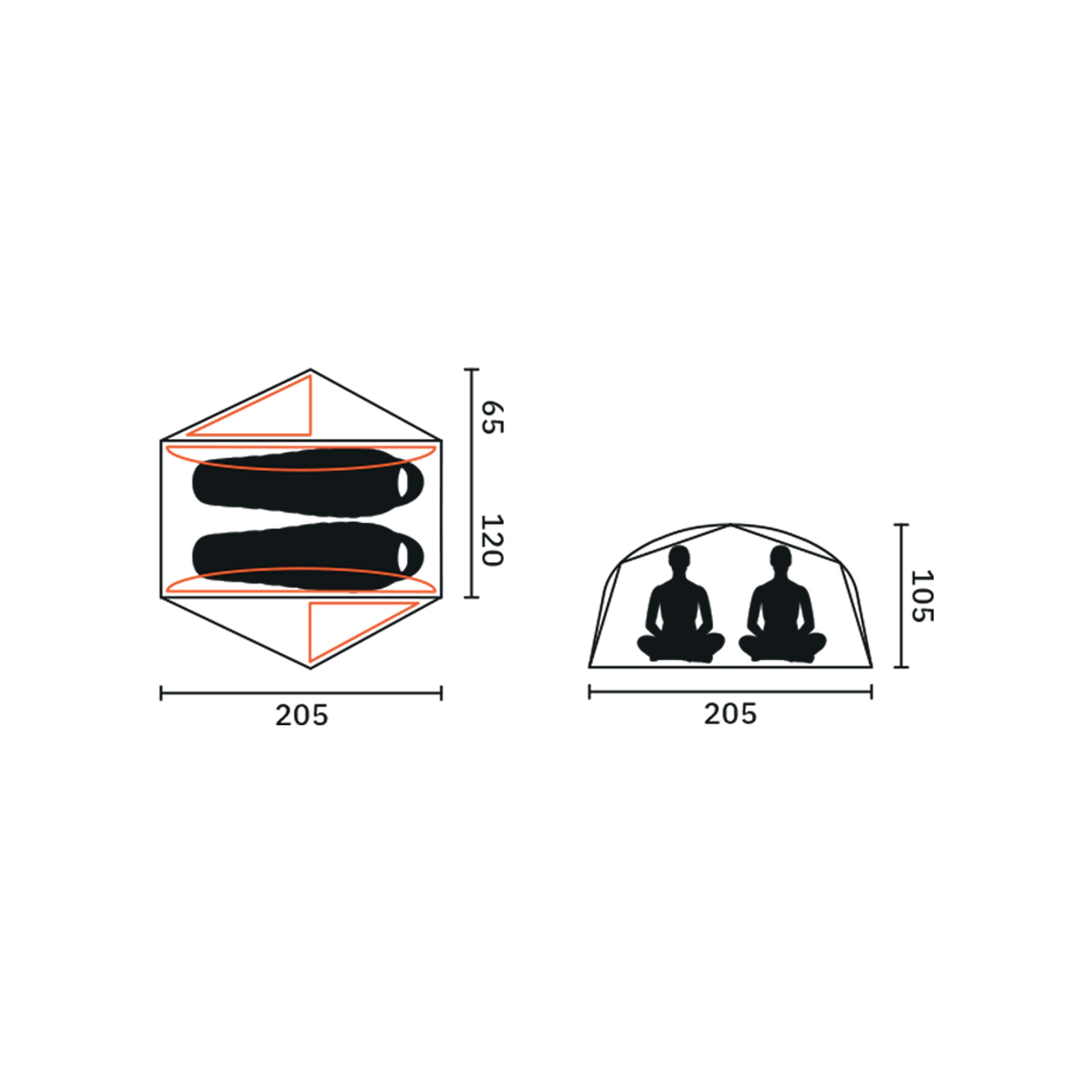 Fjord Nansen Tordis II Ultralight 2-person tent
