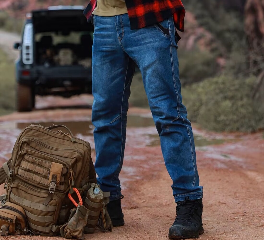 Emerson Gear Blue Label Freedom Tactical Jeans Trousers - Blue