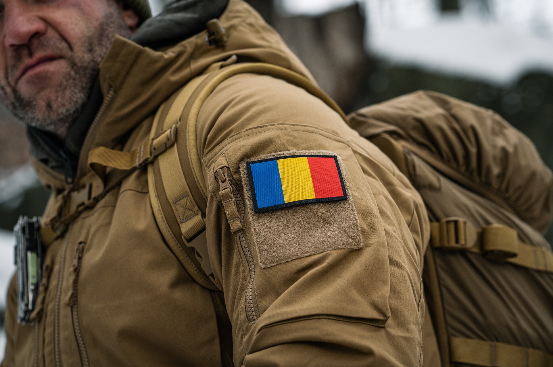 Clawgear Patch Flag of Romania 78 x 50 mm