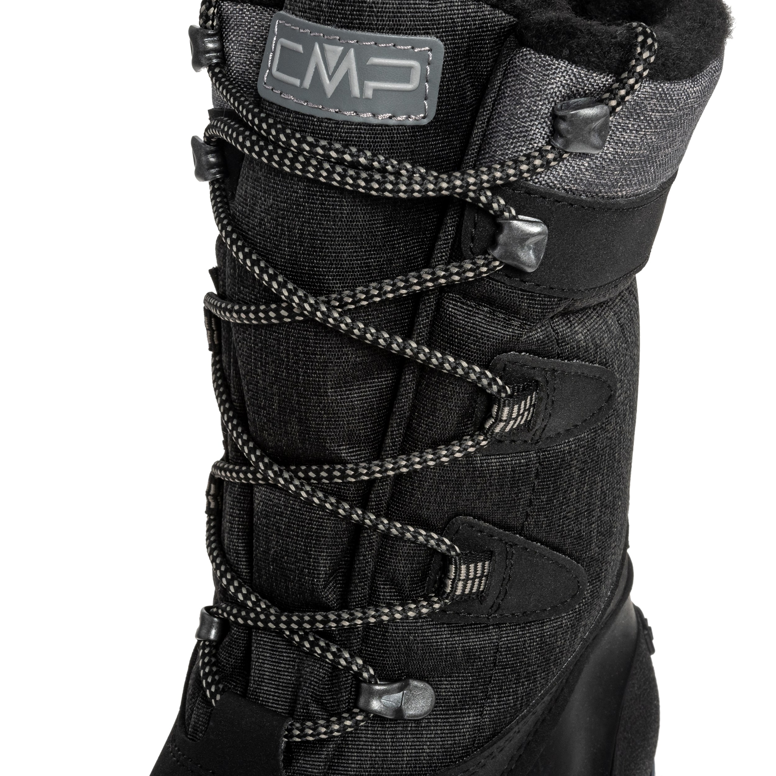 CMP Nietos Snow Boots - Black Melange