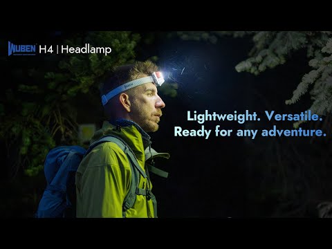 Wuben H4 Head Torch Black - 800 lumens
