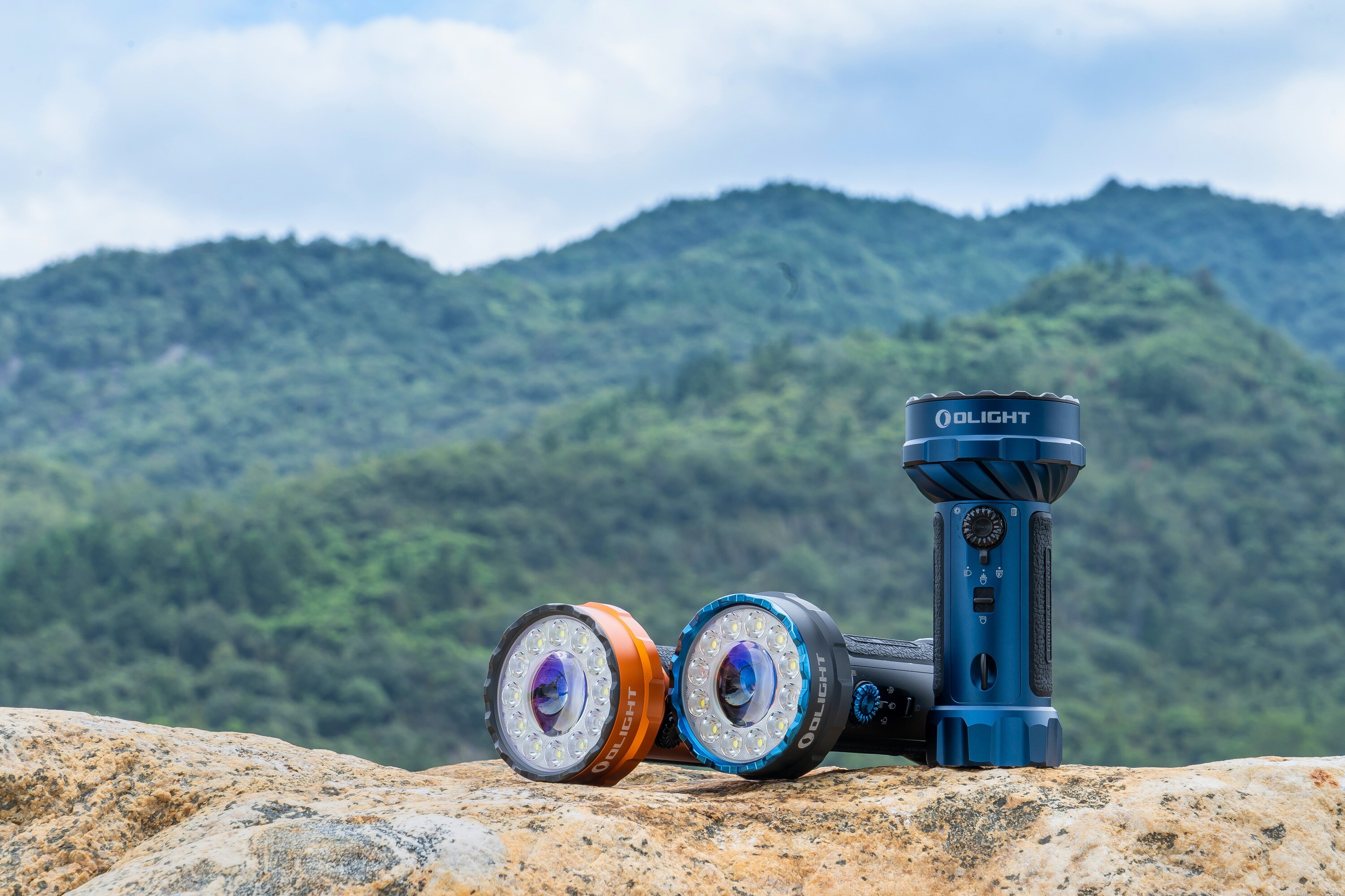 Olight Marauder Mini 2 Rechargeable Torch Midnight Blue - 10000 lumens, 750 m range