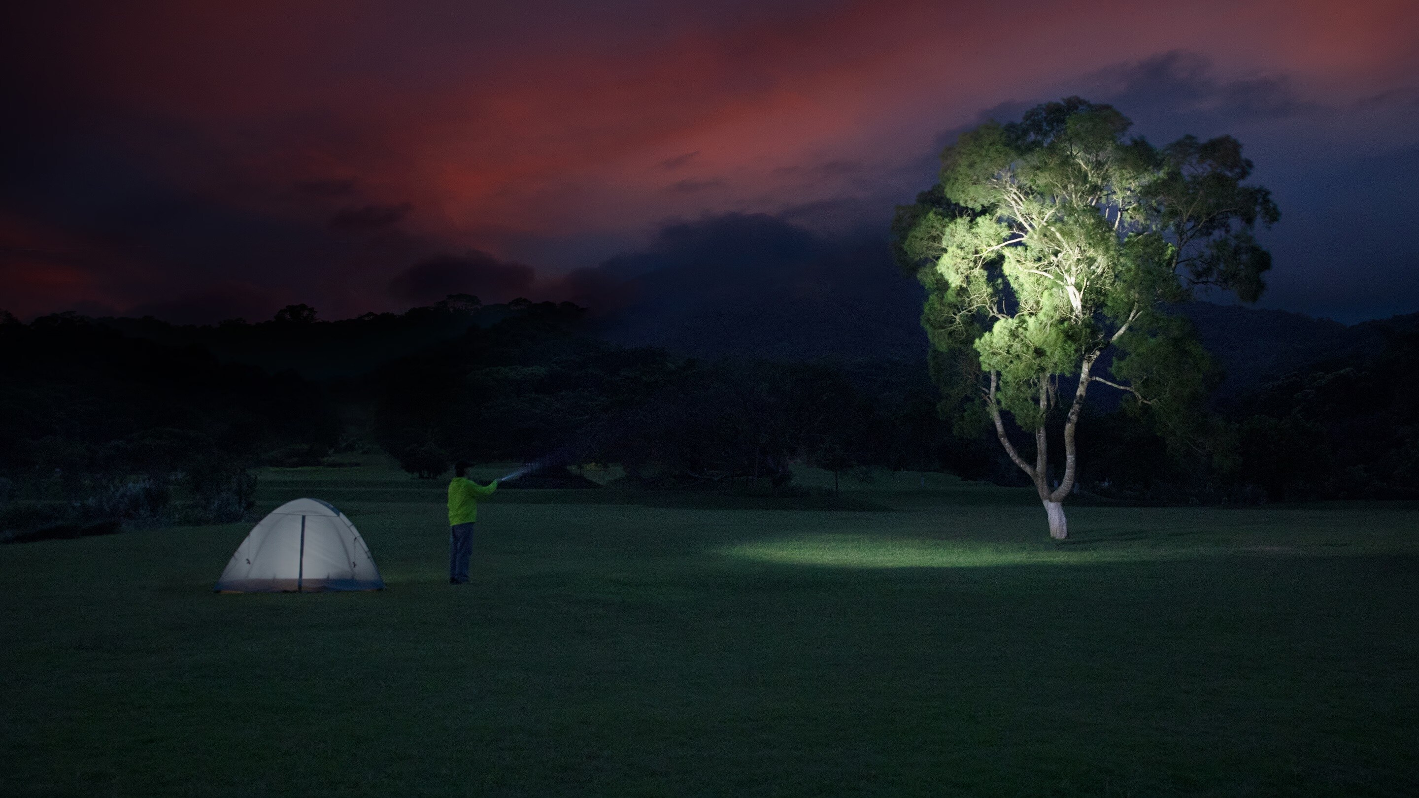 Olight ArkPro Class 1 Cool White Torch Zombie Green - 1500 lumens