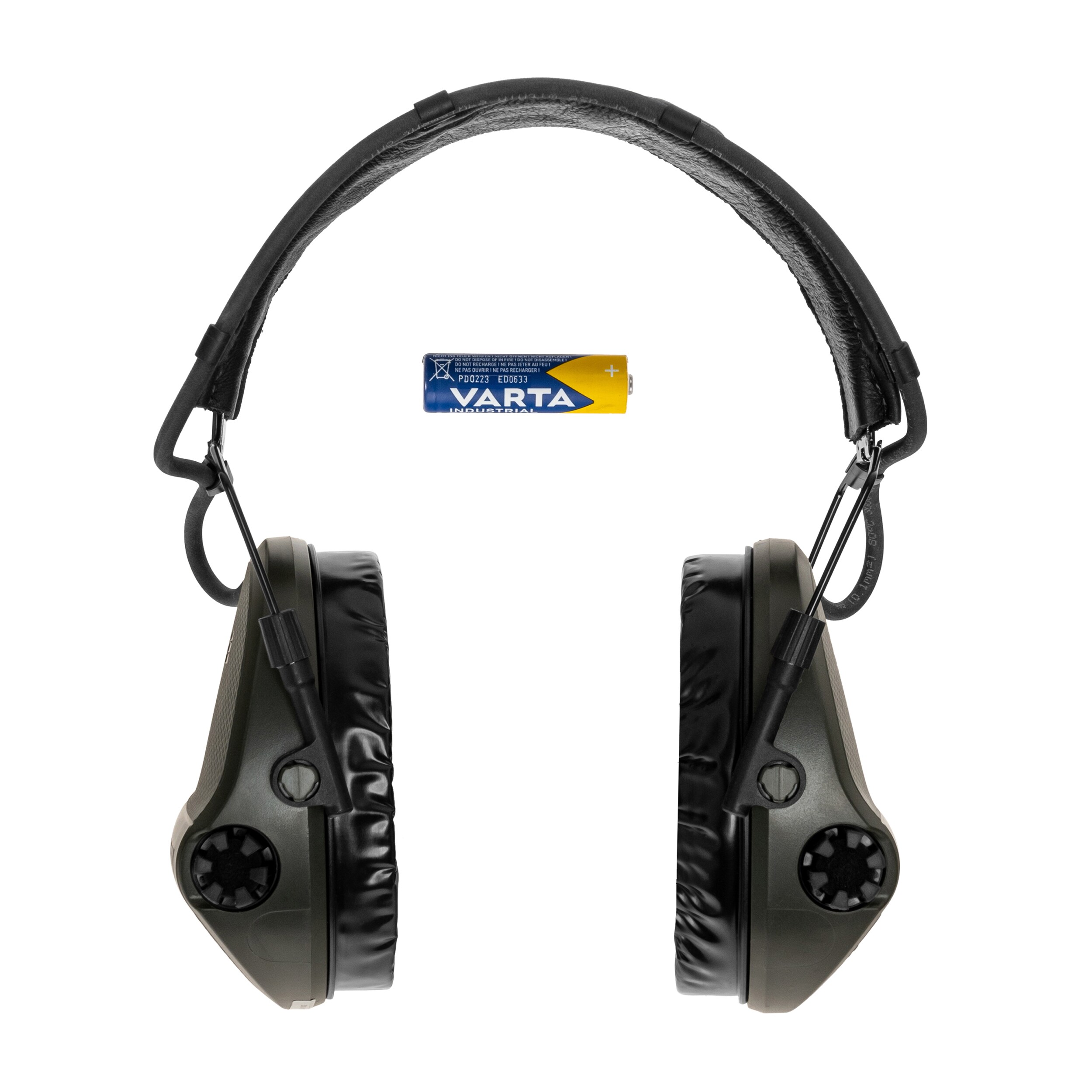 Sordin Supreme X2 Gel Headband Active Hearing Protectors – Green