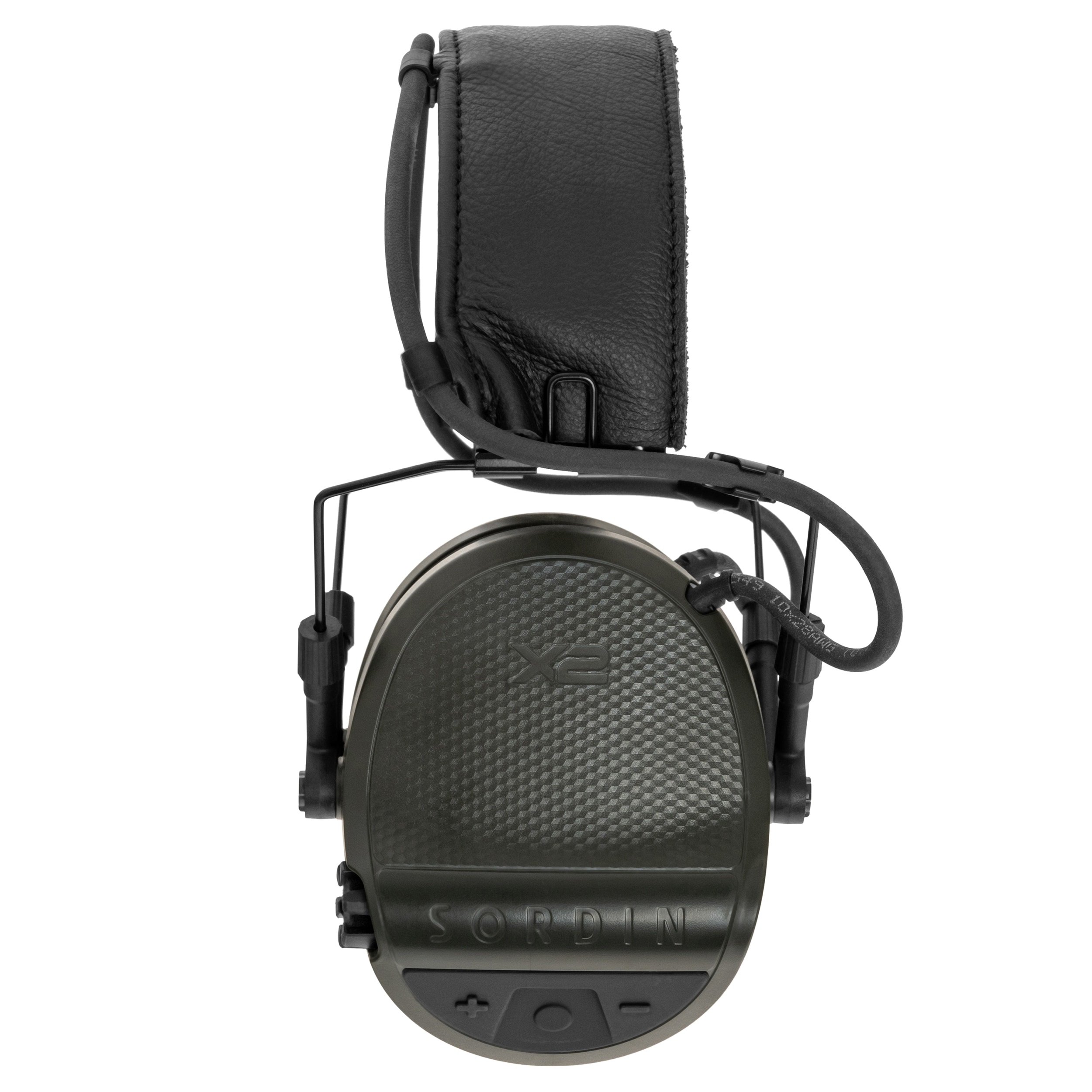 Sordin Supreme X2 Gel Headband Active Hearing Protectors – Green