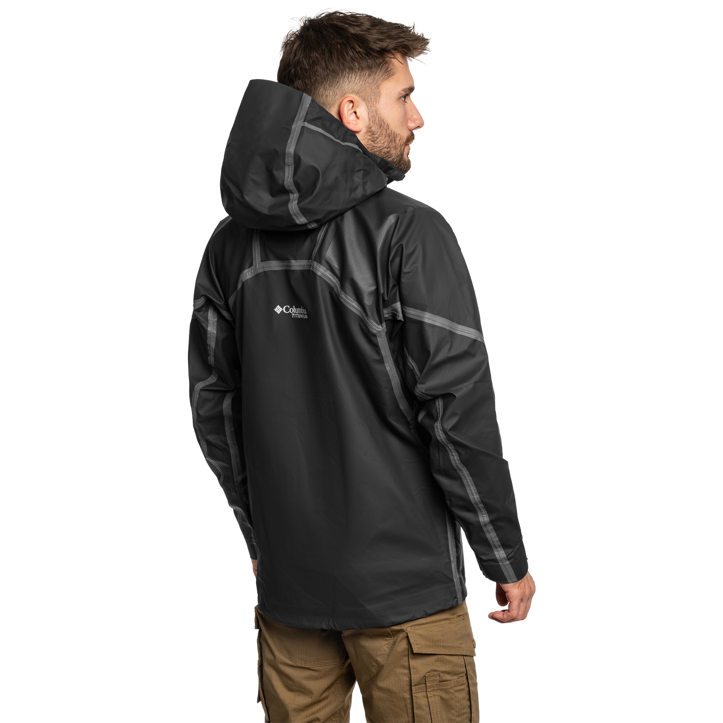 Columbia Whistler Peak Shell Titanium Jacket - Black