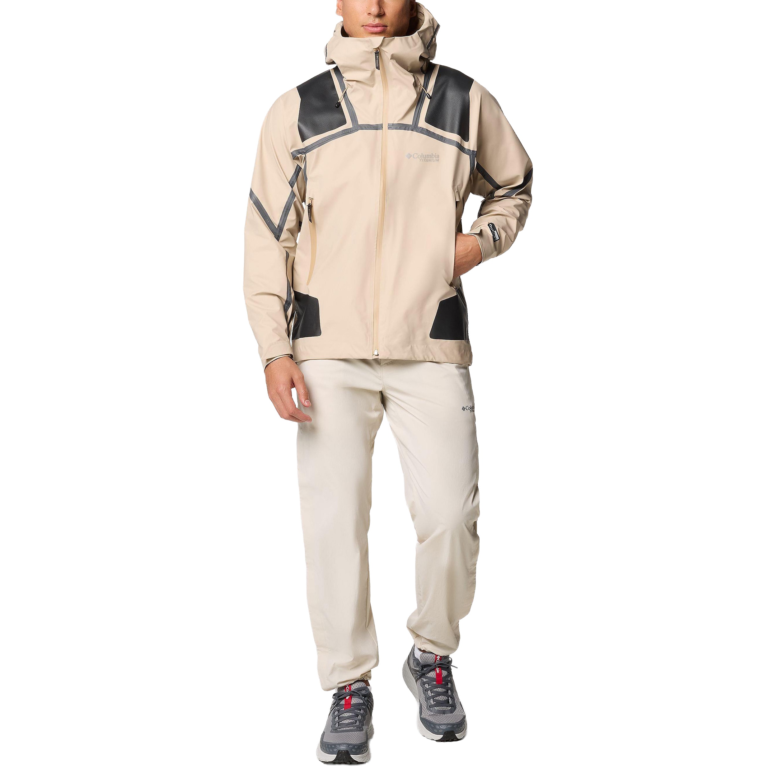 Columbia Whistler Peak Shell Titanium Jacket - Canoe