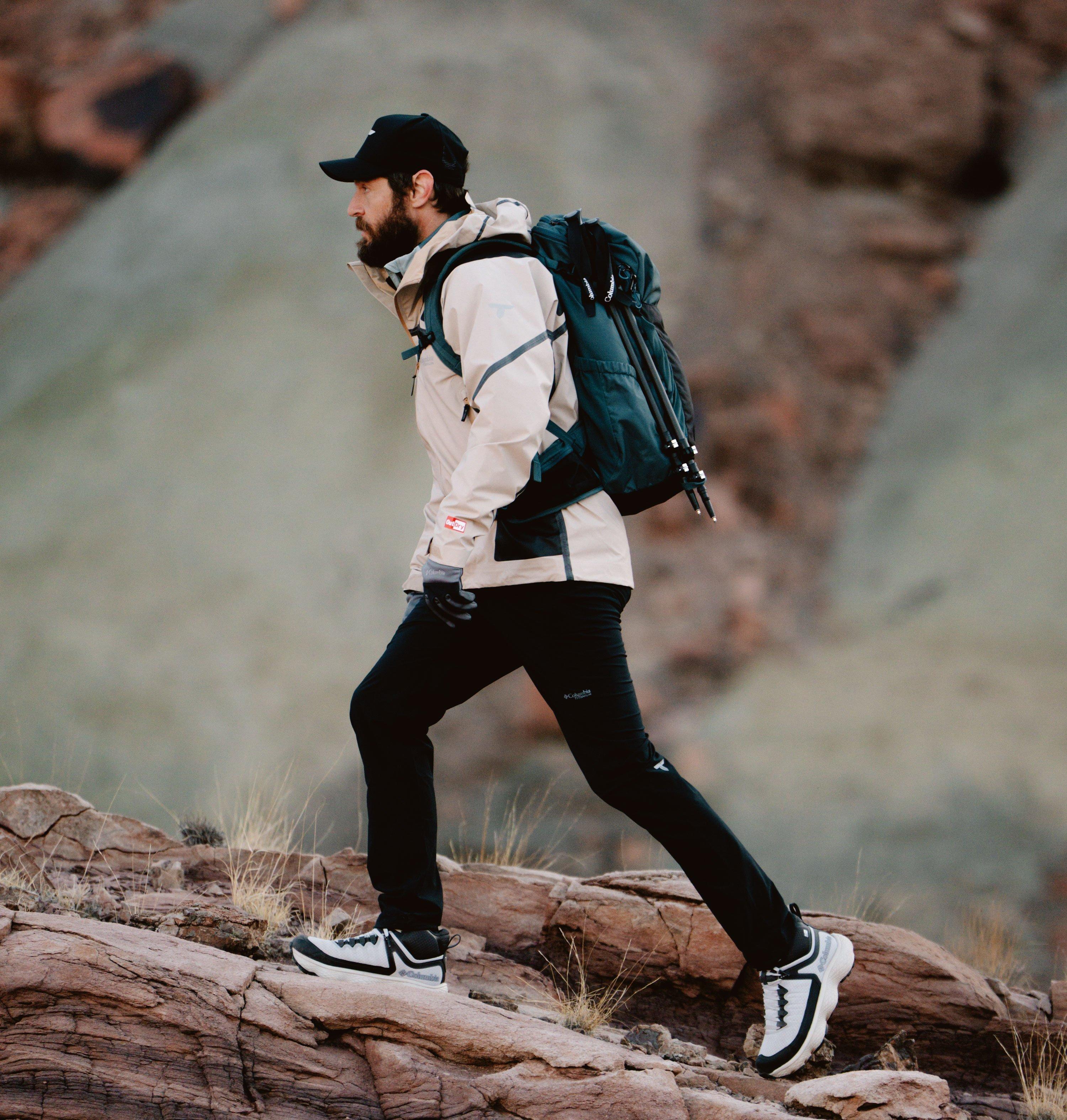 Columbia Whistler Peak Shell Titanium Jacket - Canoe