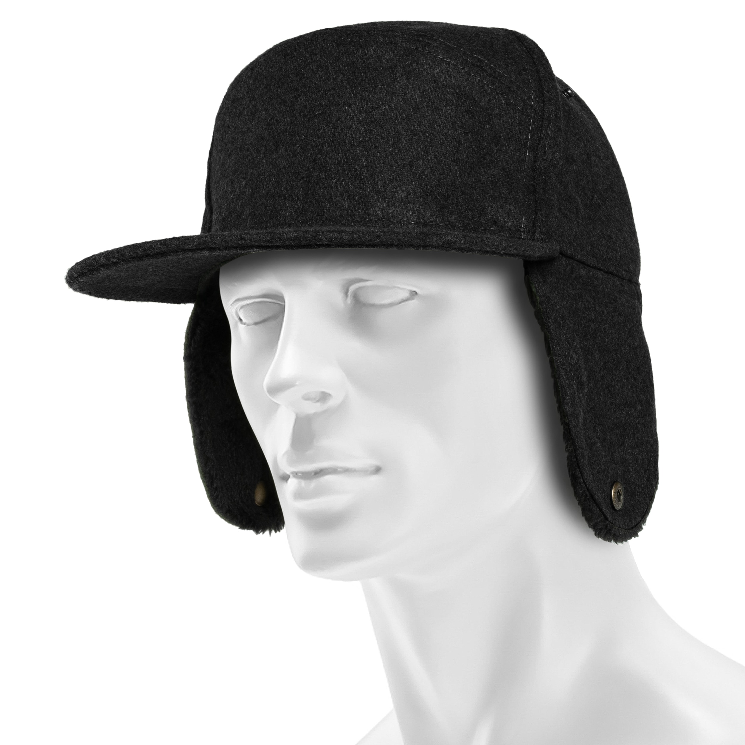 Brandit Lumberjack Winter Cap - Black