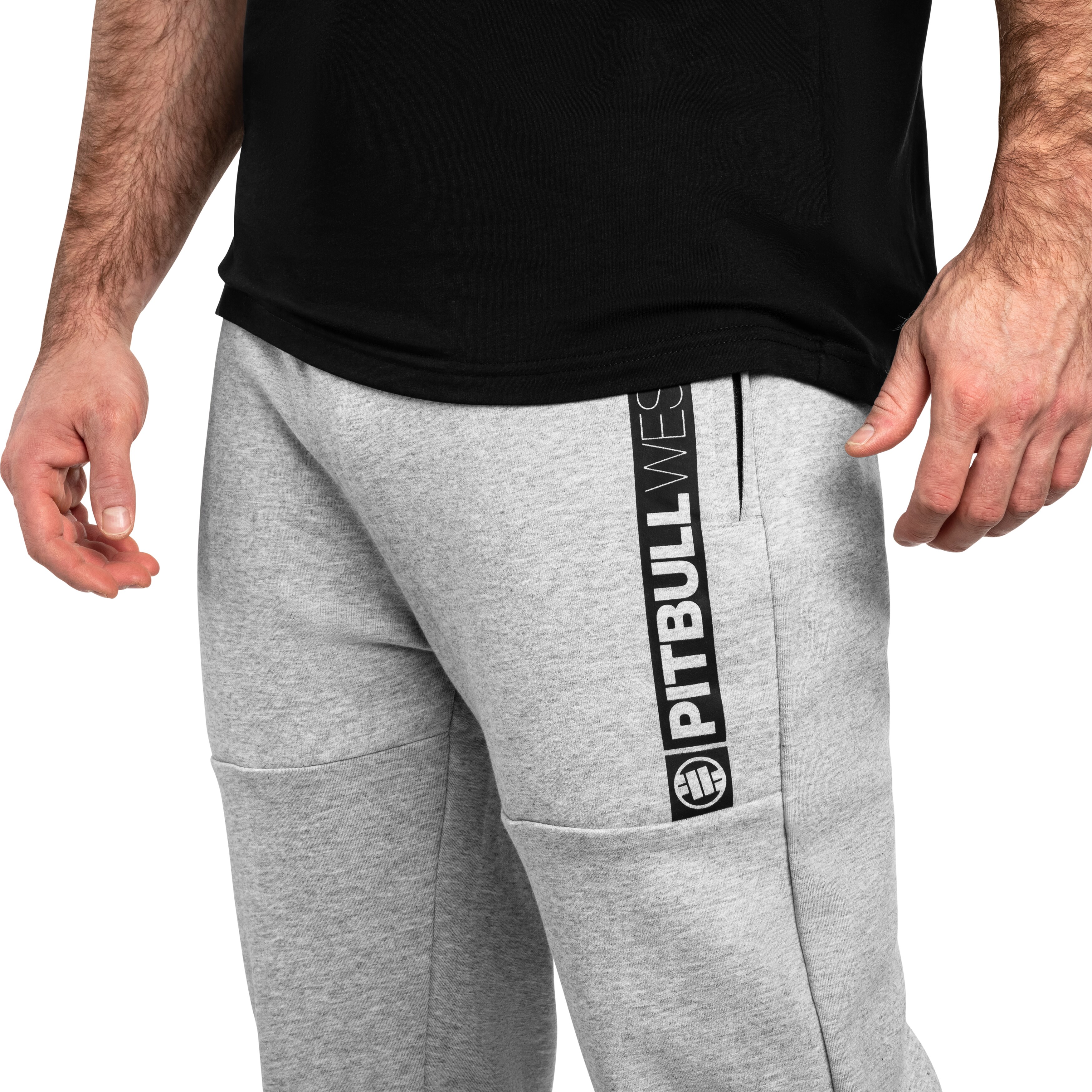 Pitbull Saturn Sweatpants - Gray Melange