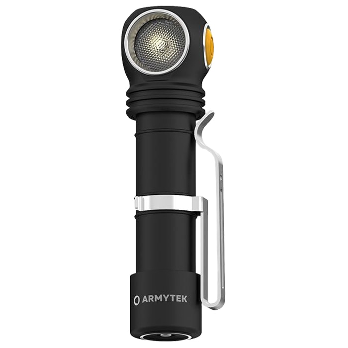 Armytek Wizard C2 Pro Nichia Magnet USB Yellow PCB Head and Angle Torch - 1600 lumens