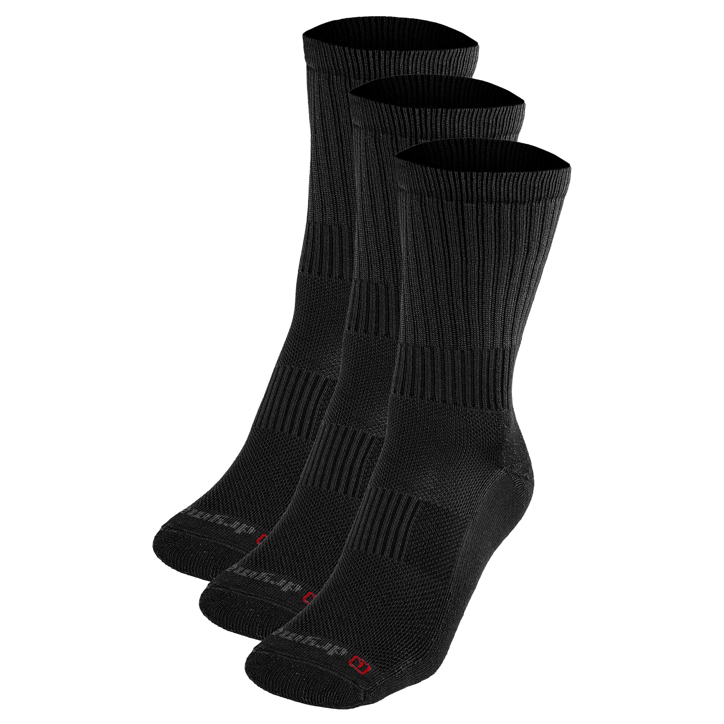 Drymax Active Duty Crew Socks 3 pairs - Black