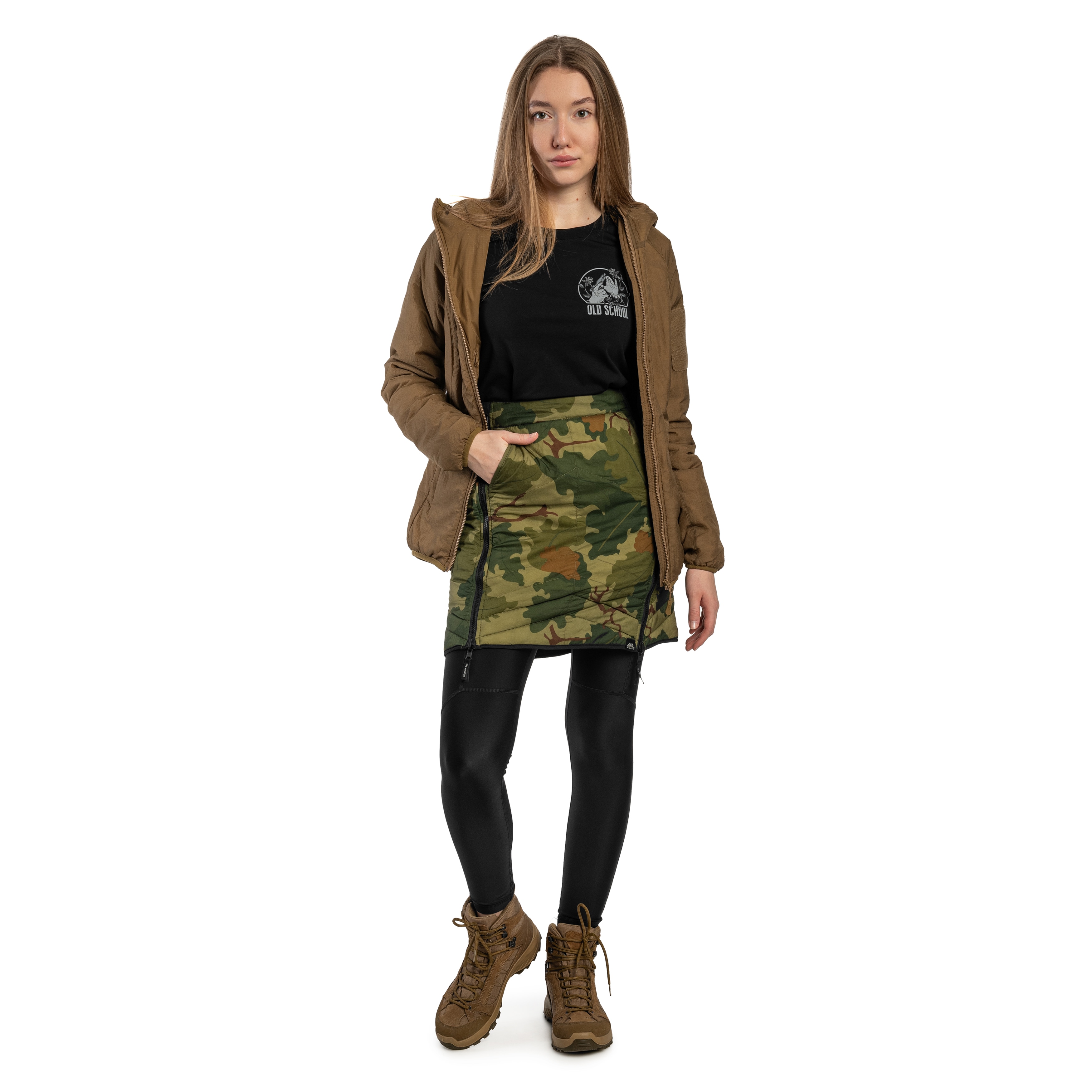 Helikon Yupik WindPack Reversible Skirt - Mitchell Camo Leaf