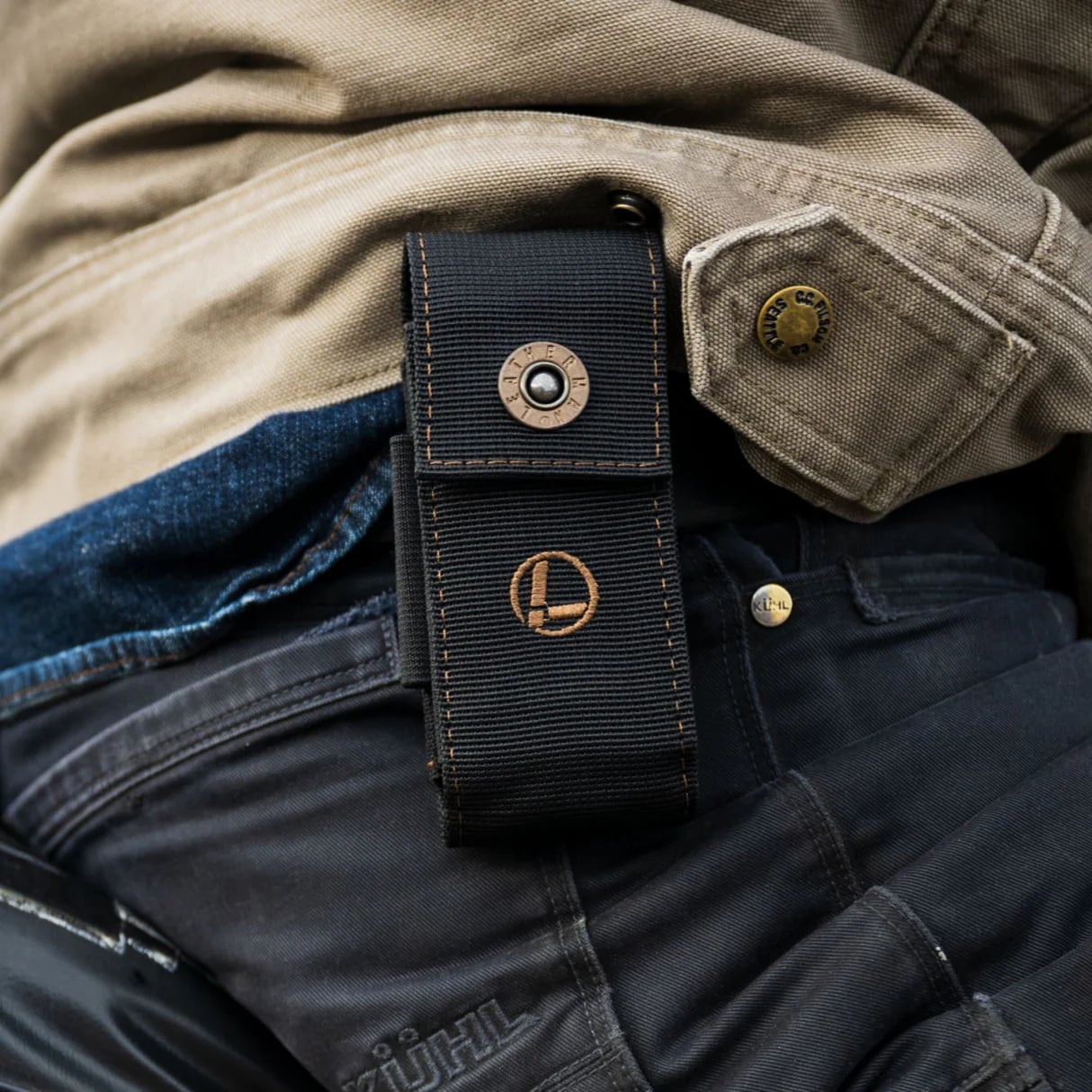 Leatherman Nylon Large Pouch with pockets - Black