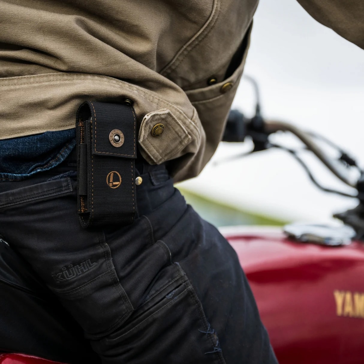 Leatherman Nylon Large Pouch with pockets - Black