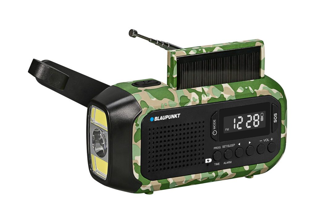 Blaupunkt ER20 Emergency Radio - Green Camo