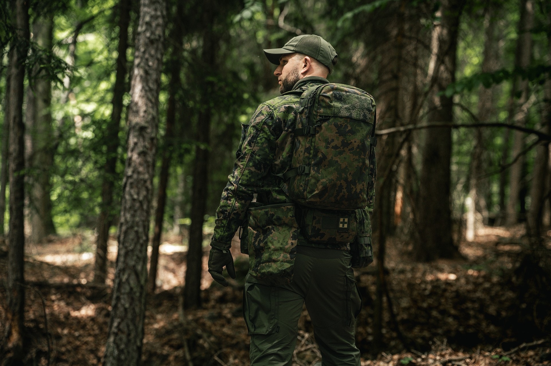 Savotta Niukka Backpack 20 l - M05 Finnish Woodland Camo