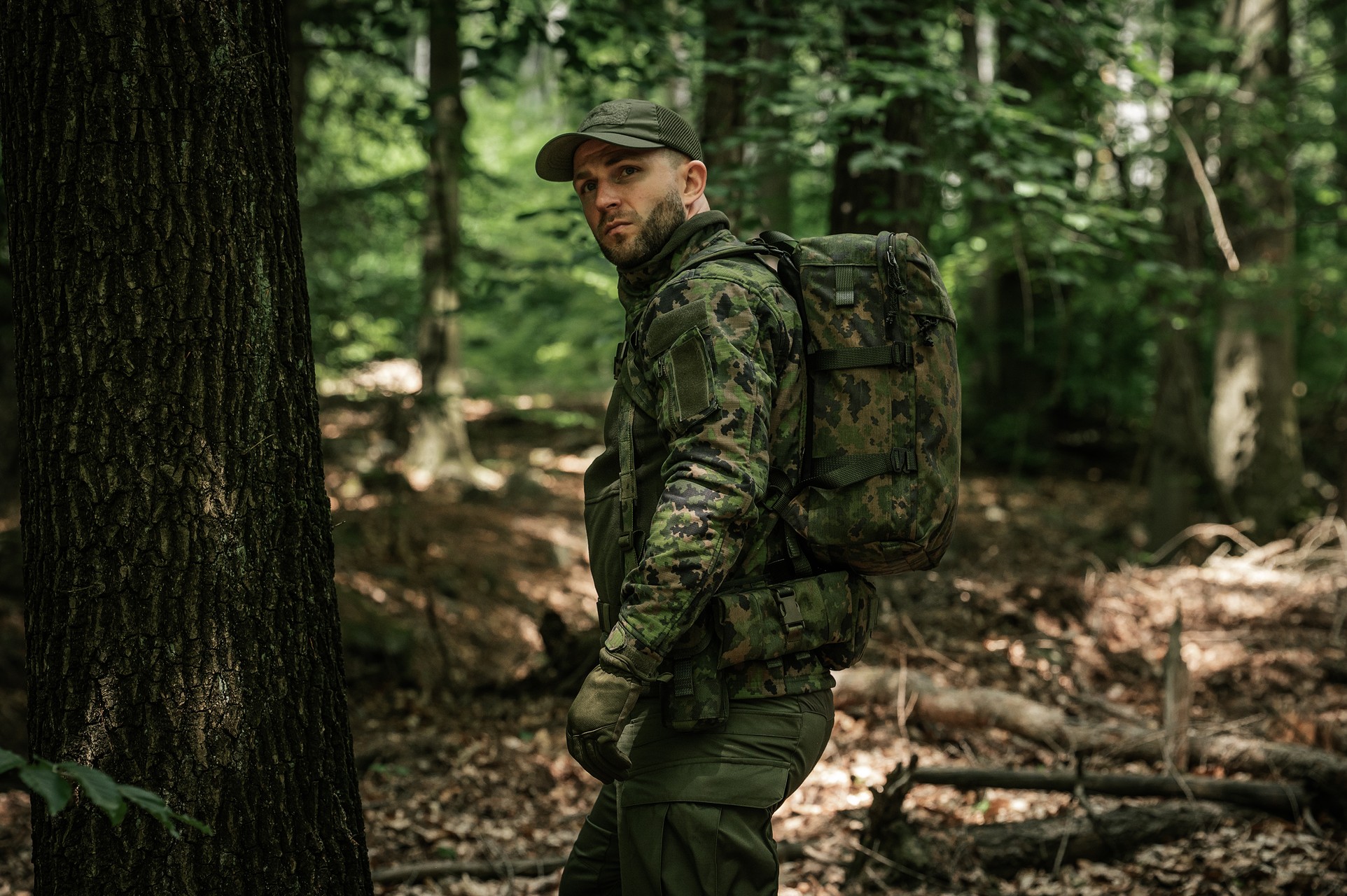 Savotta Niukka Backpack 20 l - M05 Finnish Woodland Camo