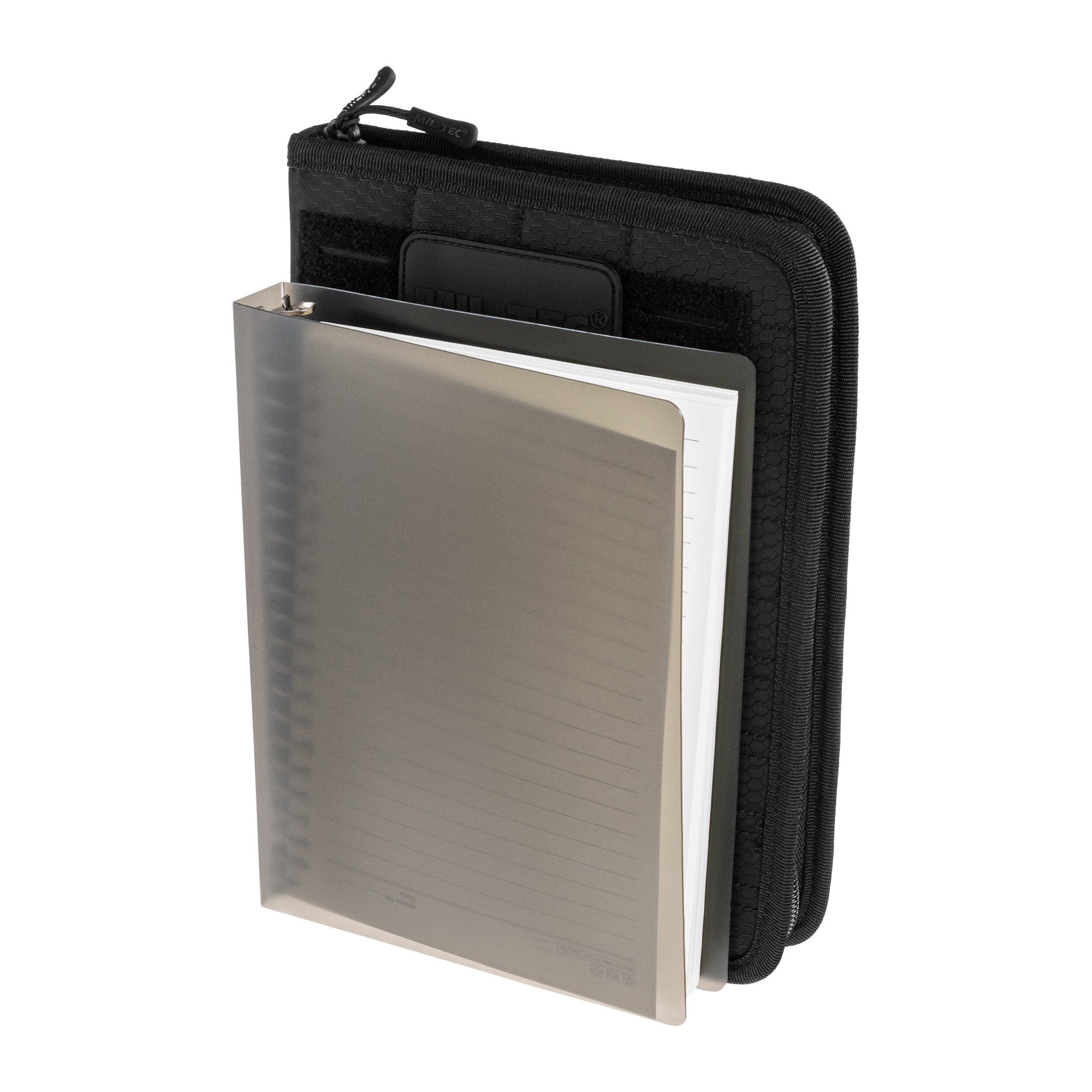 Mil-Tec Hextac Tactical Medium Notebook - Black