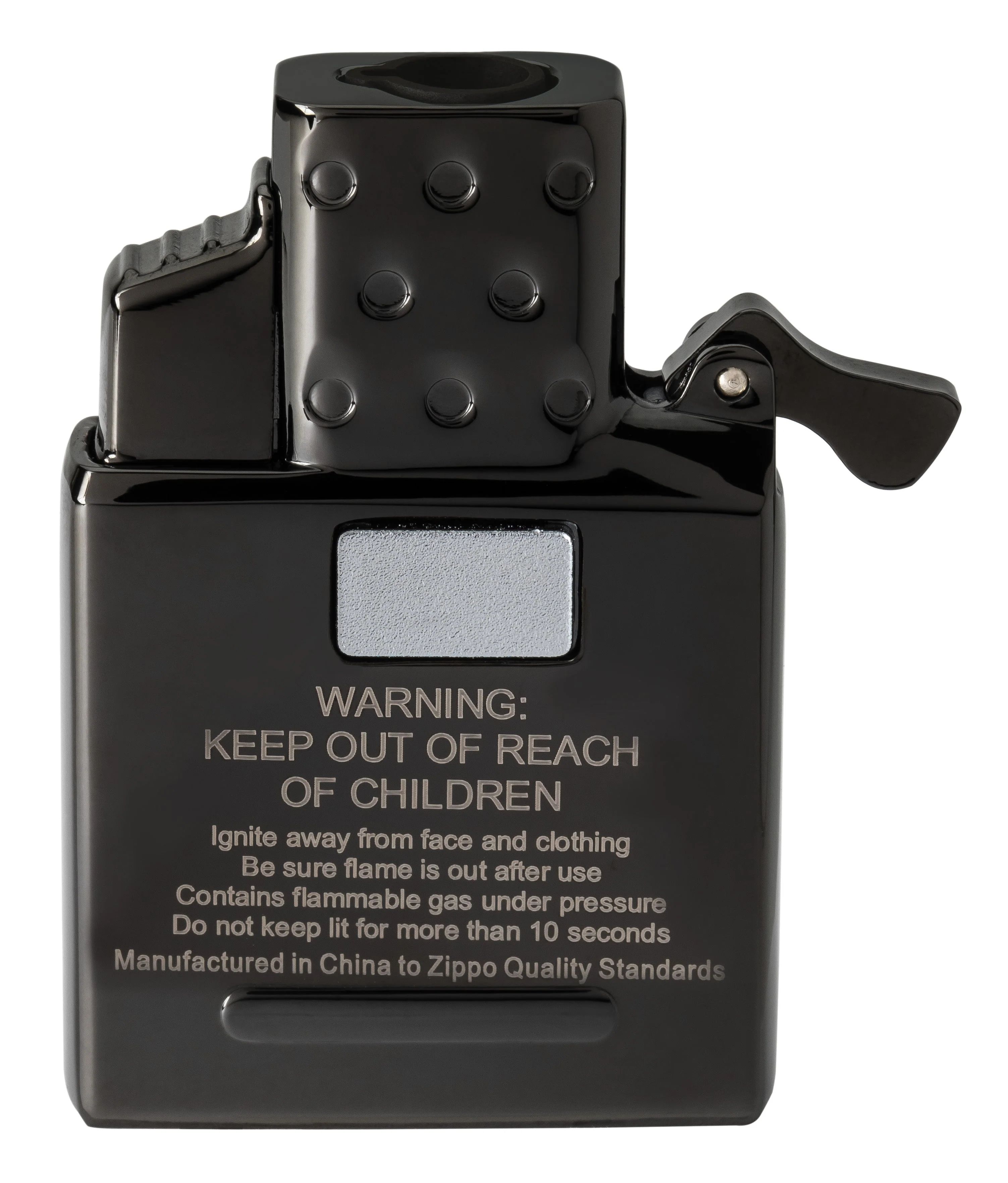 Zippo Butane Single Flame Lighter Insert - Black