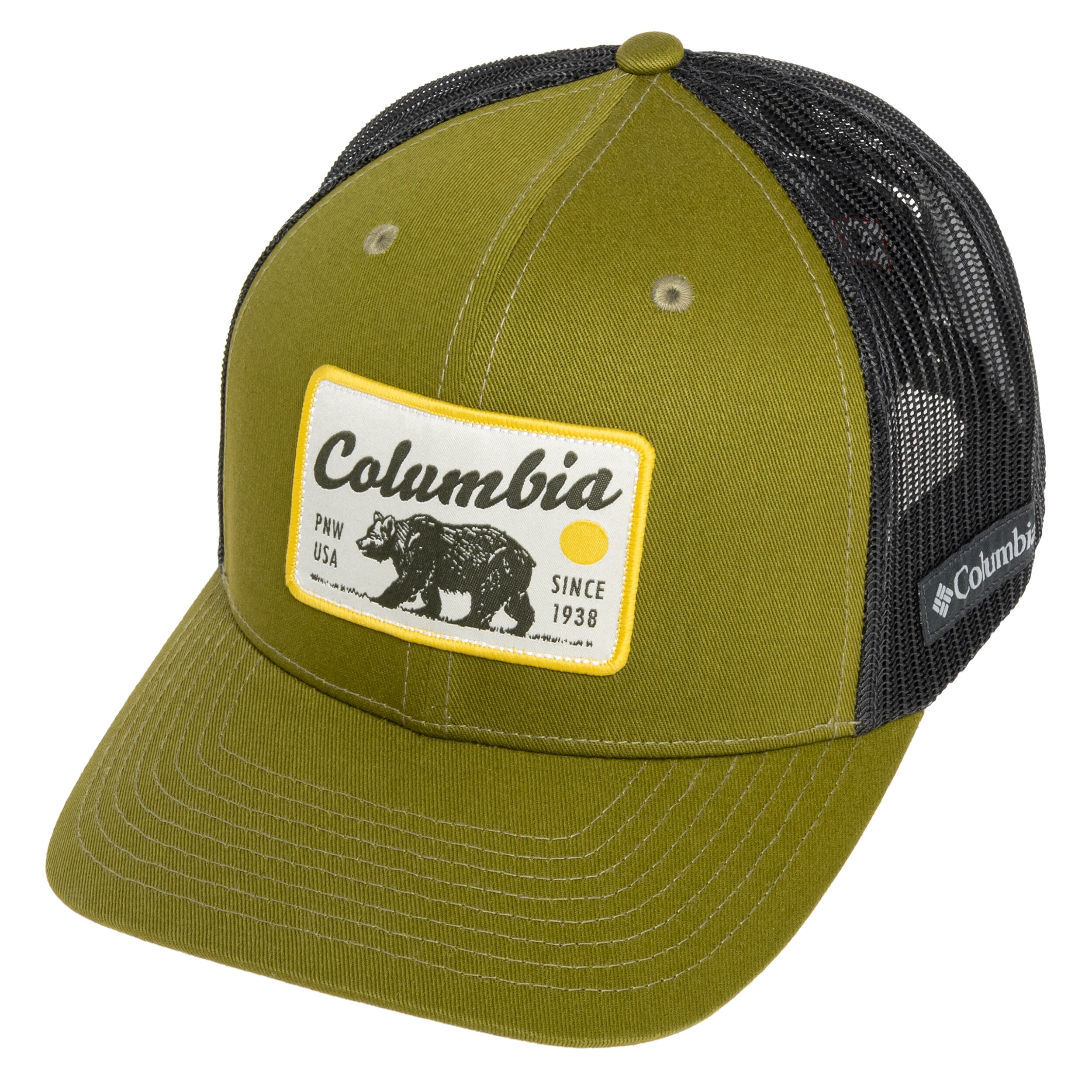 Columbia Mesh Snapback Cap - Mossy Green