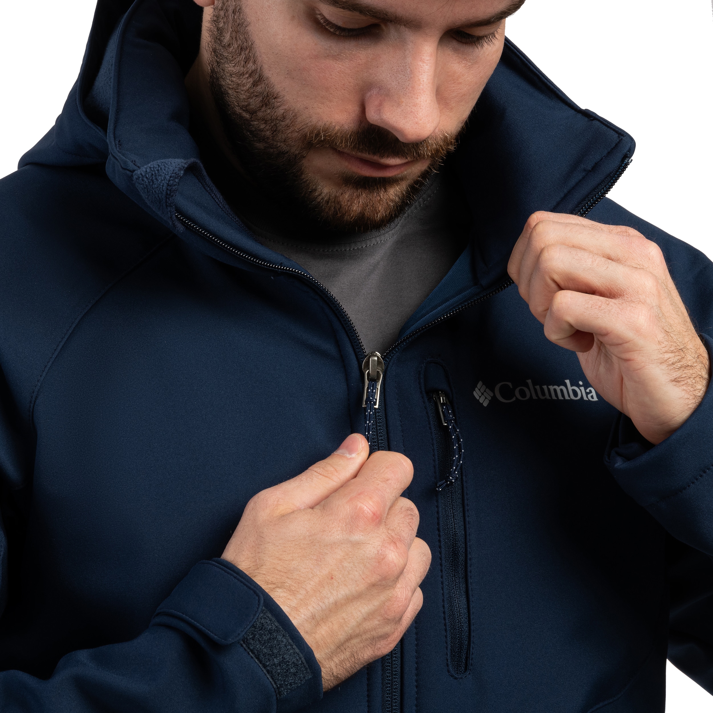 Columbia Cascade Ridge III Softshell Jacket - Collegiate Navy