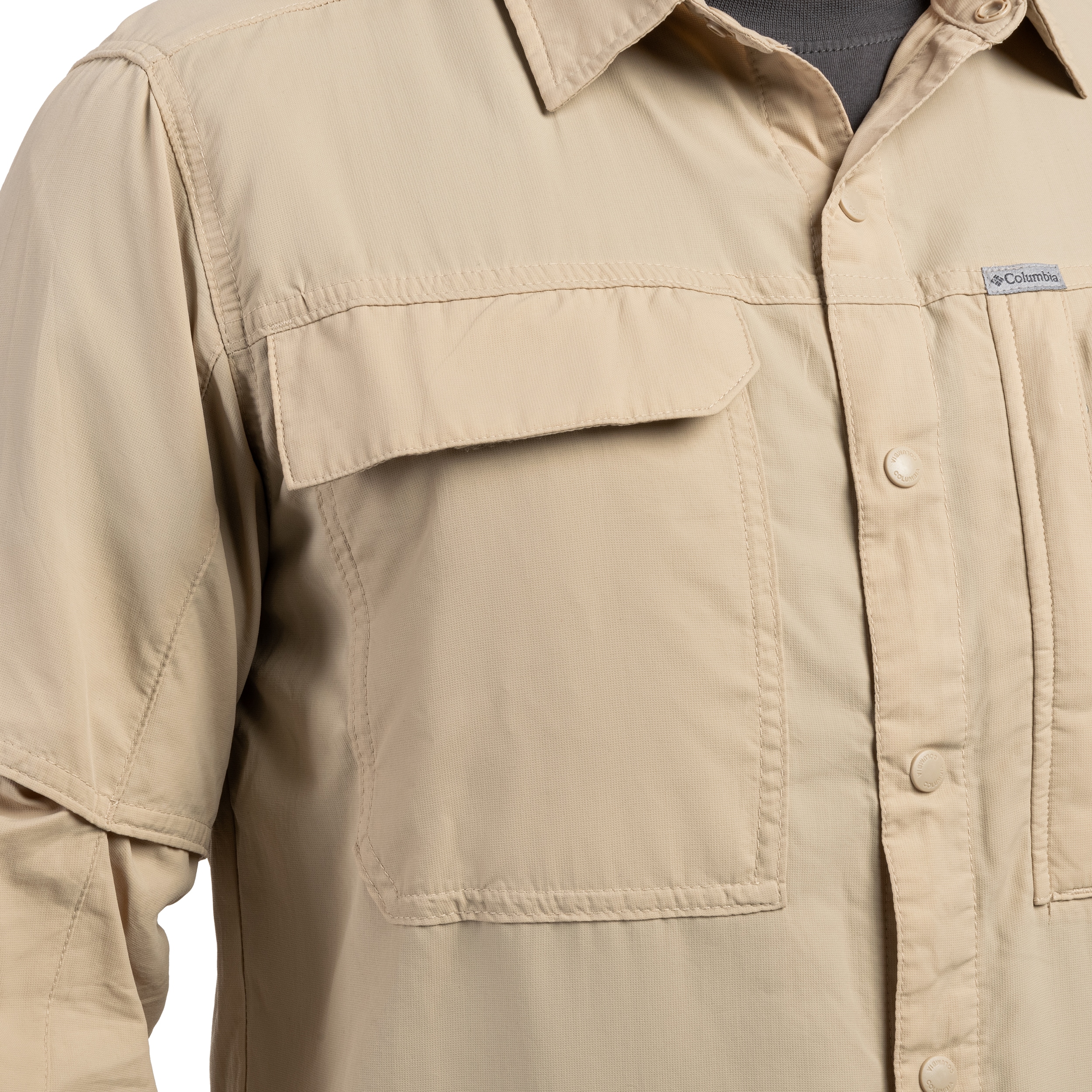 Columbia Skien Valley Long Sleeve Insect Shield Shirt - Ancient Fossil