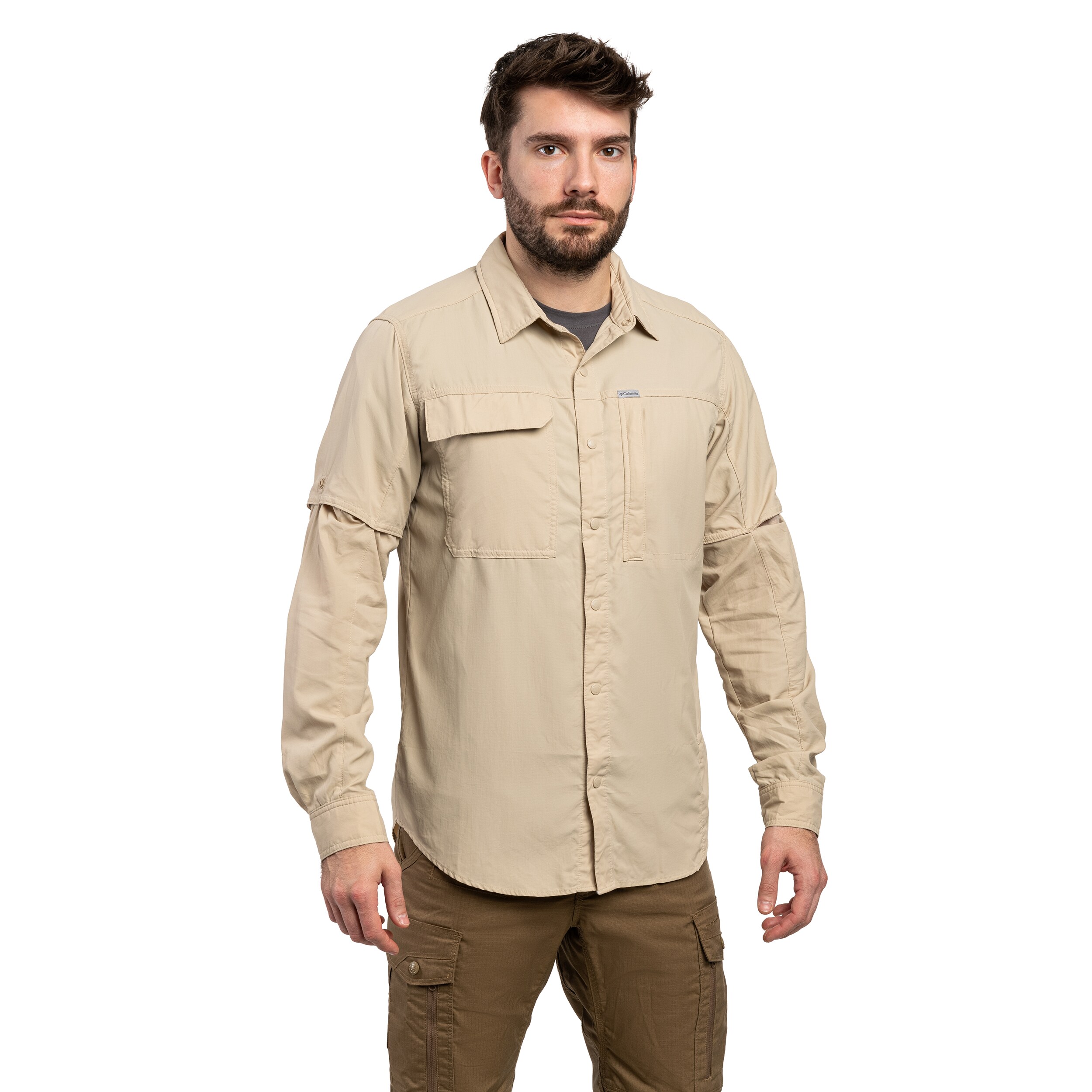 Columbia Skien Valley Long Sleeve Insect Shield Shirt - Ancient Fossil