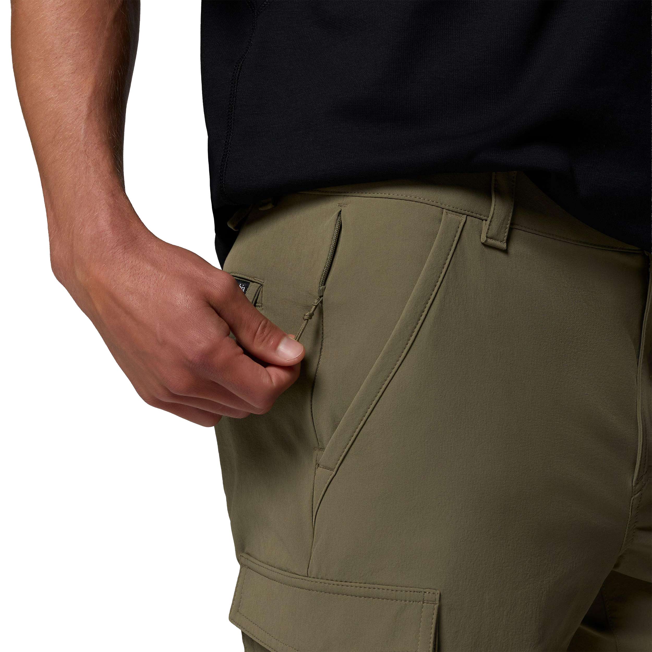 Columbia ROC Tech Cargo Shorts - Stone Green