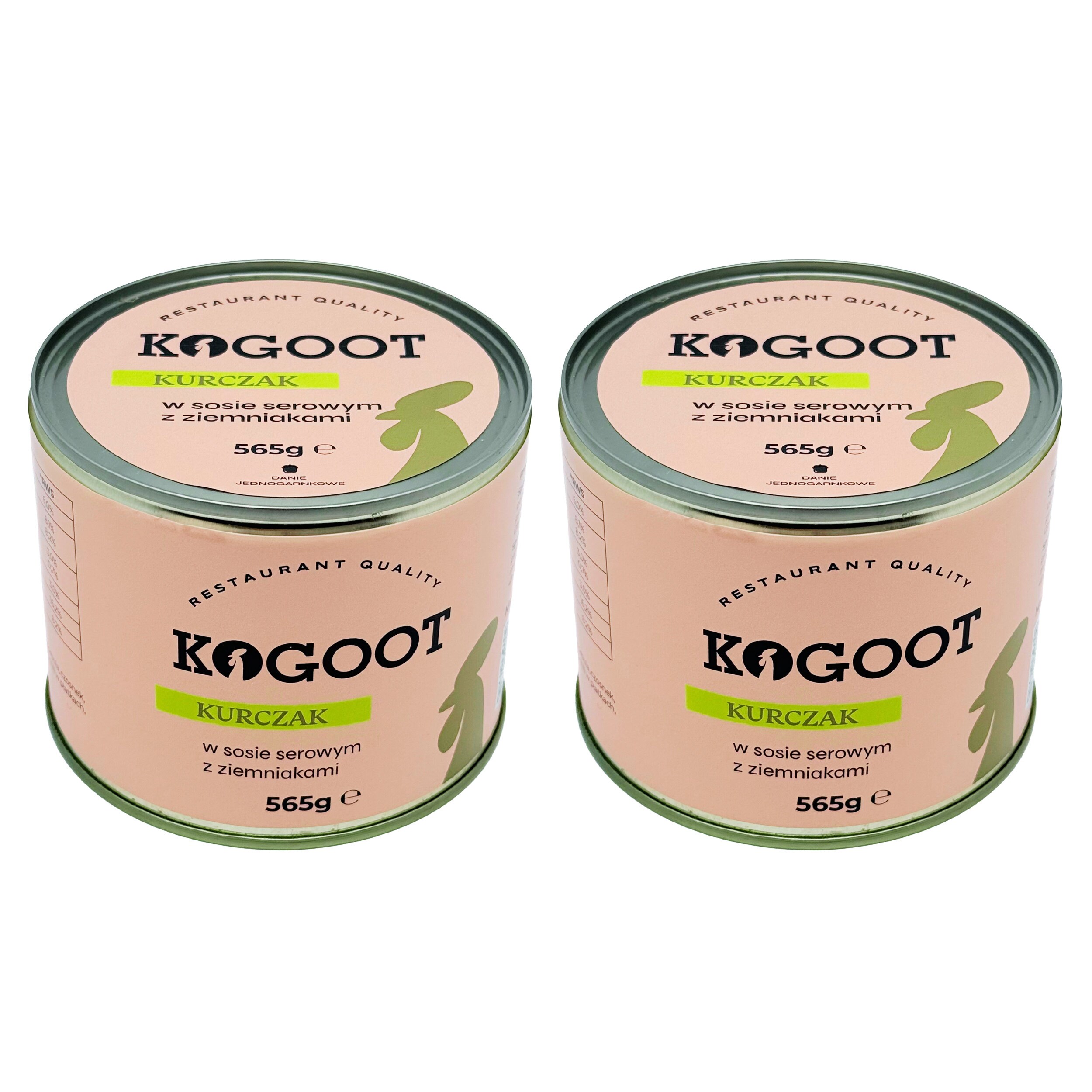 Kogoot Canned Food - Chicken in cheese sauce with potatoes 565 g - 2 pcs.